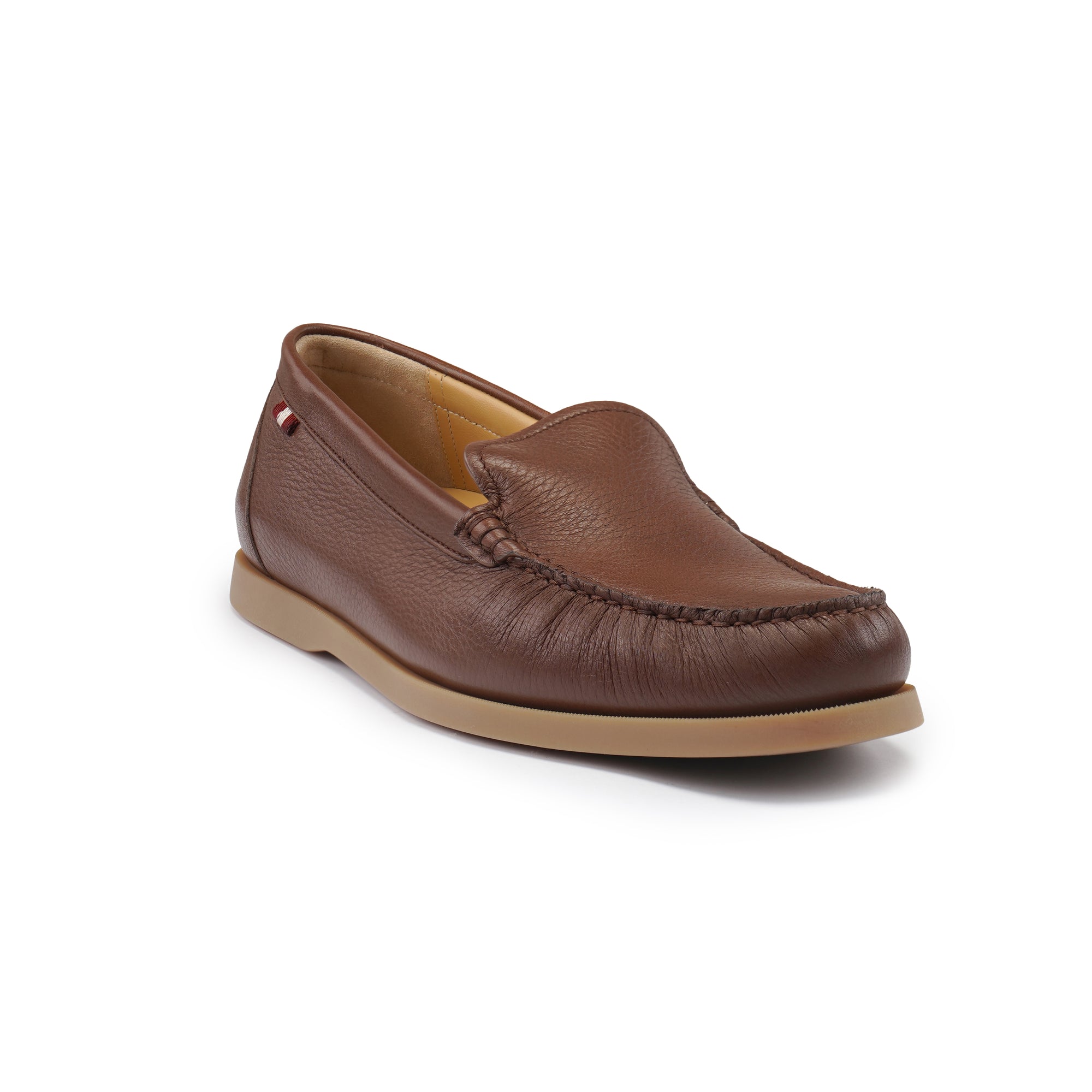 Bally Nadim Grained Leather Slip On