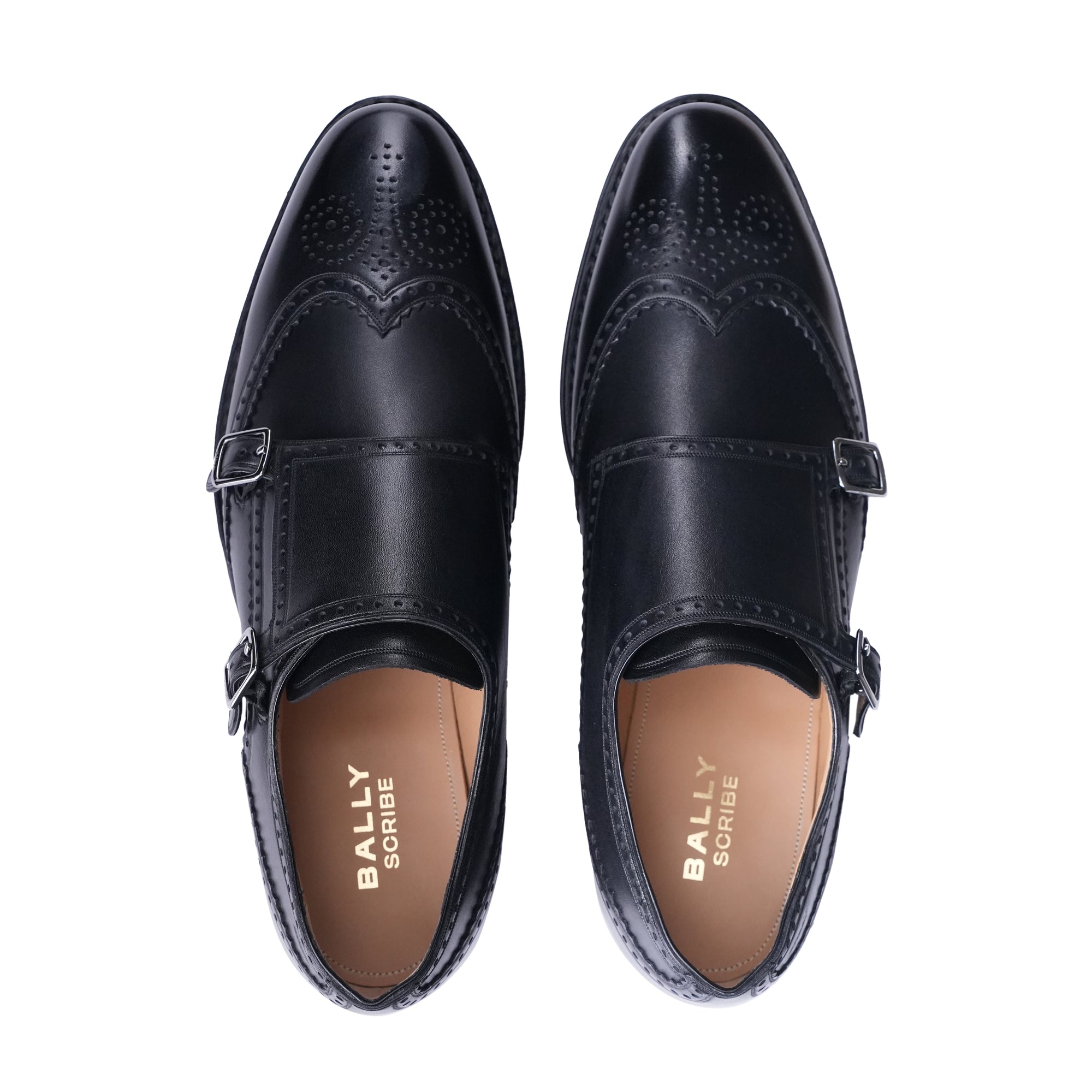 Bally Sahele Double Monk Strap Derby Shoes/ Loafers