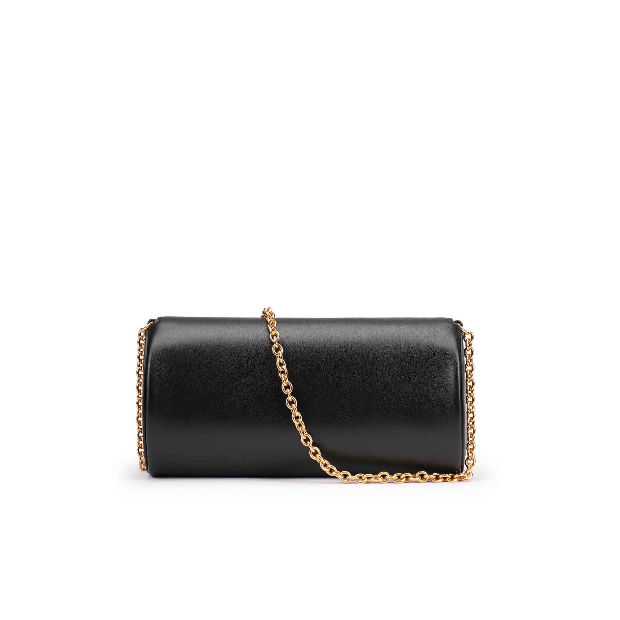 Bally Emblem Elictic Leather Sling Bag
