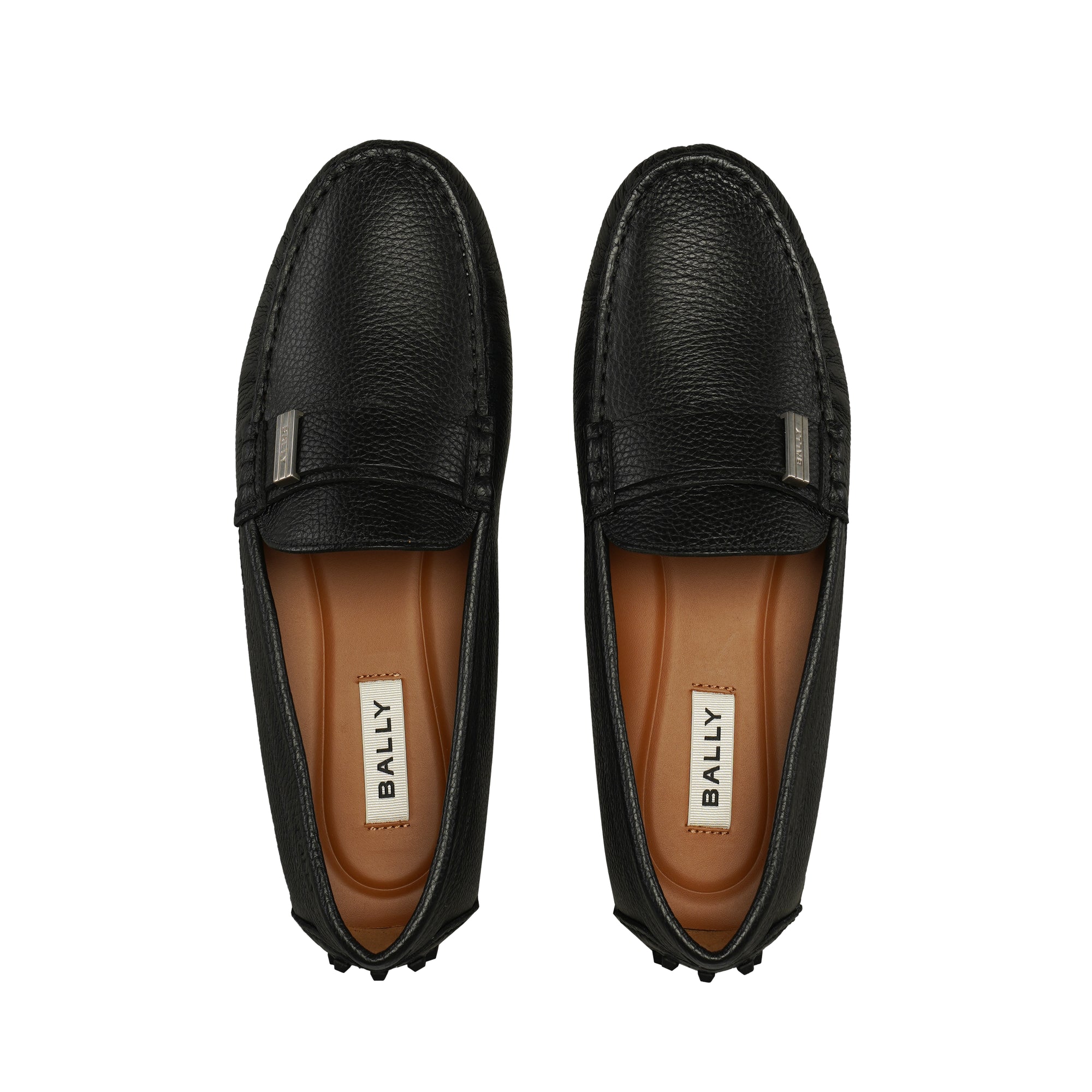Bally Kaido Grained Leather Loafers