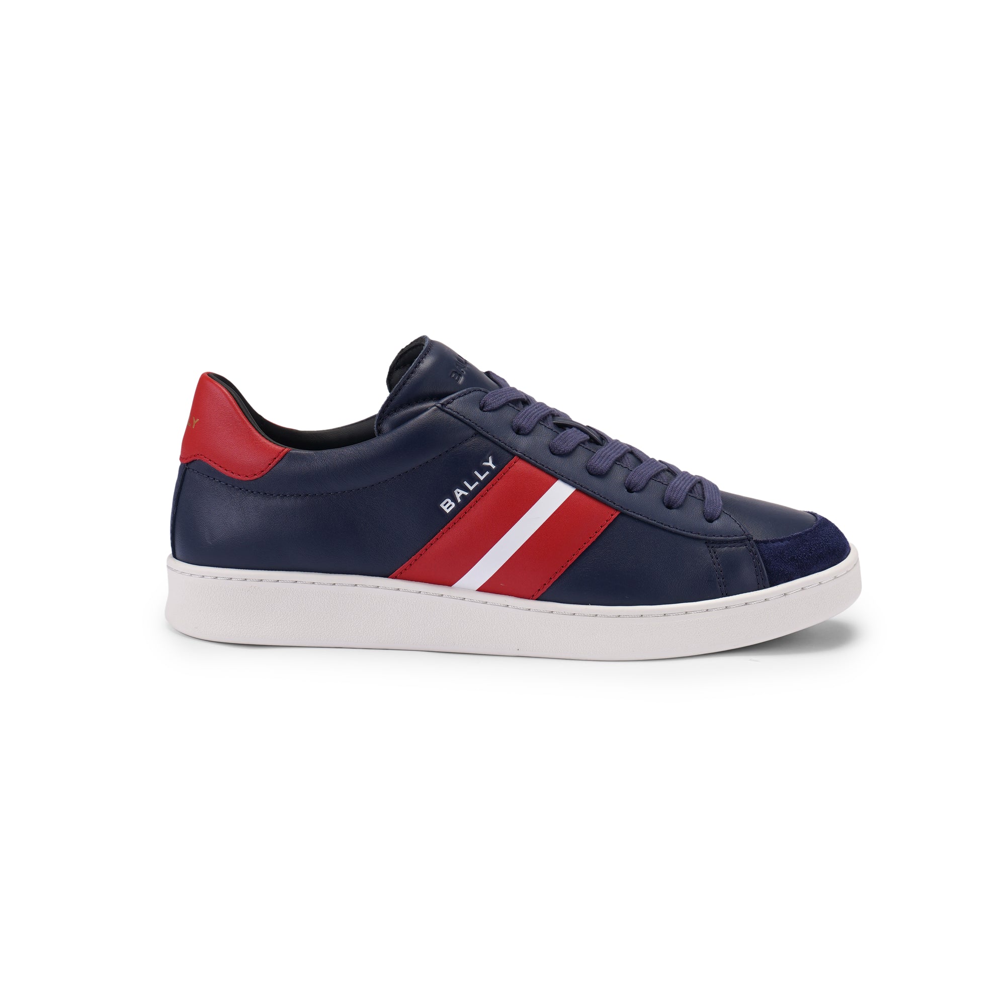 Bally Thiago Ribbon Leather Sneakers