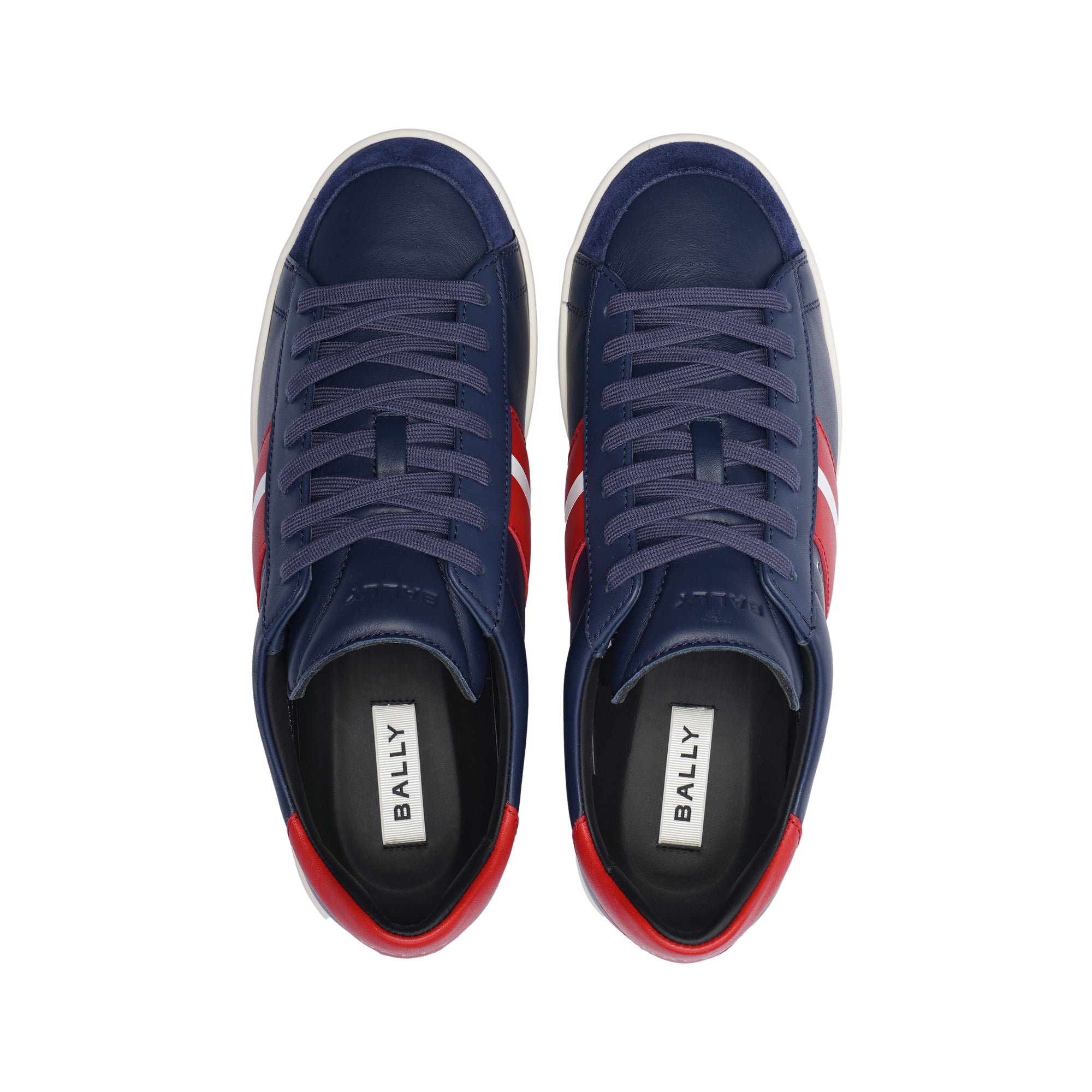 Bally Thiago Ribbon Leather Sneakers