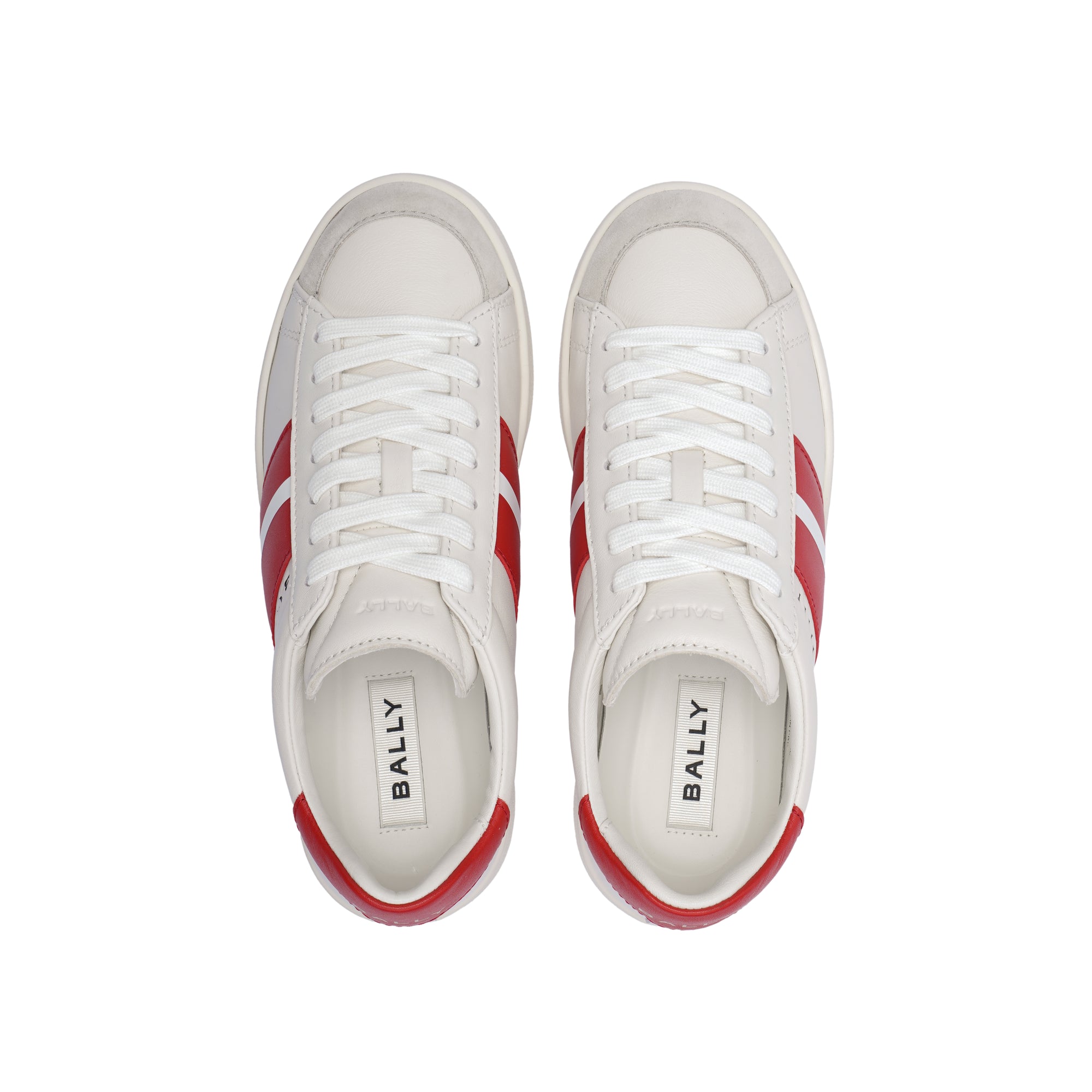 Bally Thiago Ribbon Women Leather Sneakers