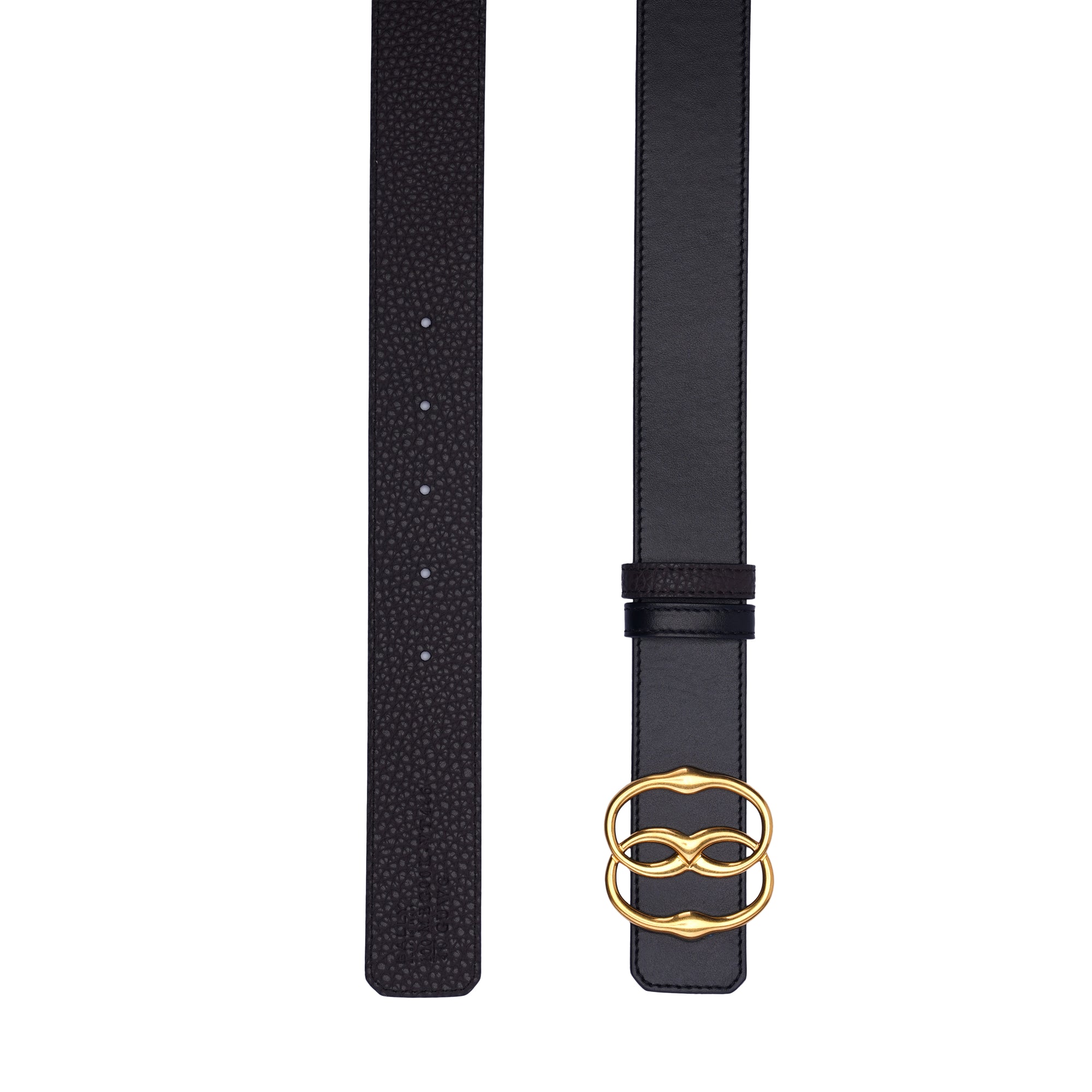 Bally Emblem 35 Reversible Leather Belt