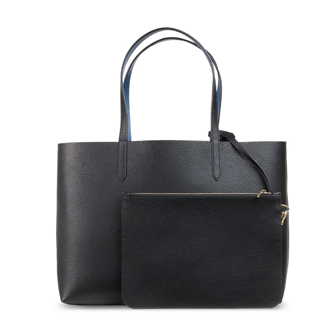 Bally Rory U Grained Leather Tote Bag-in-Black-8-Bally Outlet