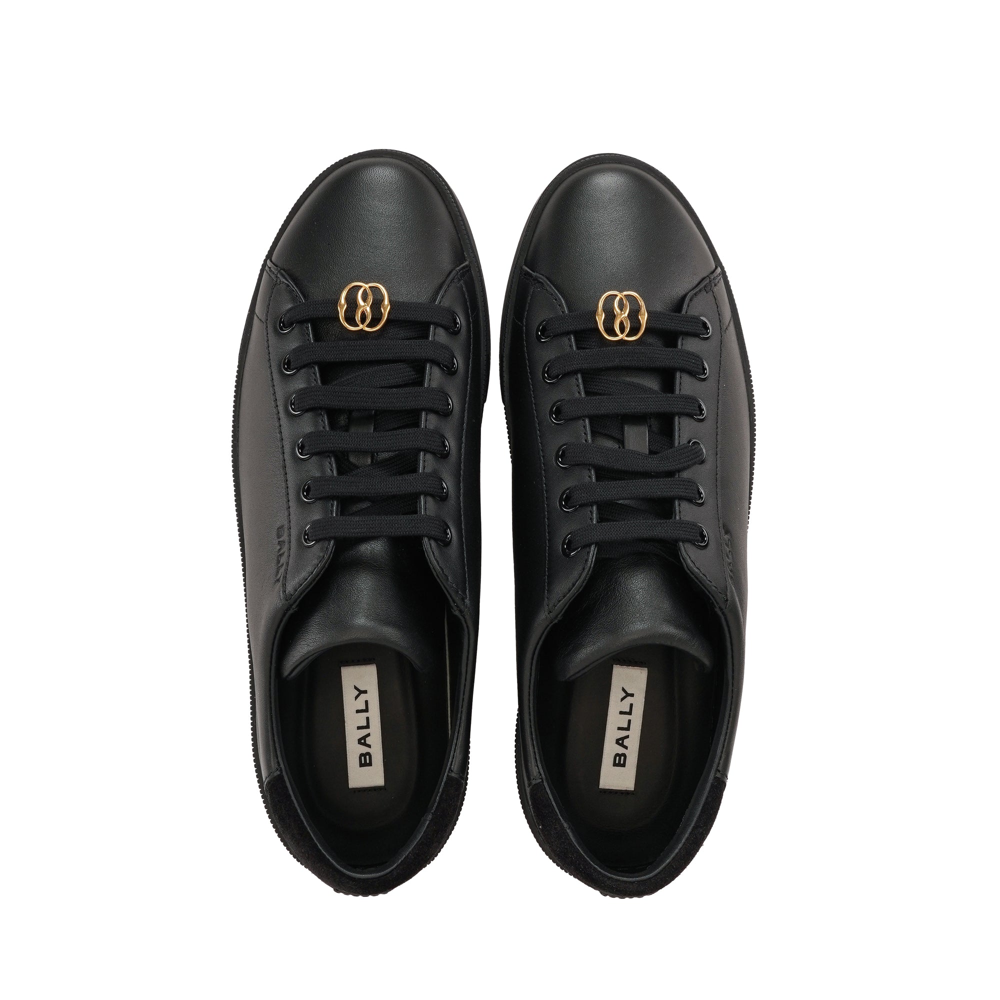 Ryver Leather Sneakers-in-Black-4-Bally Outlet