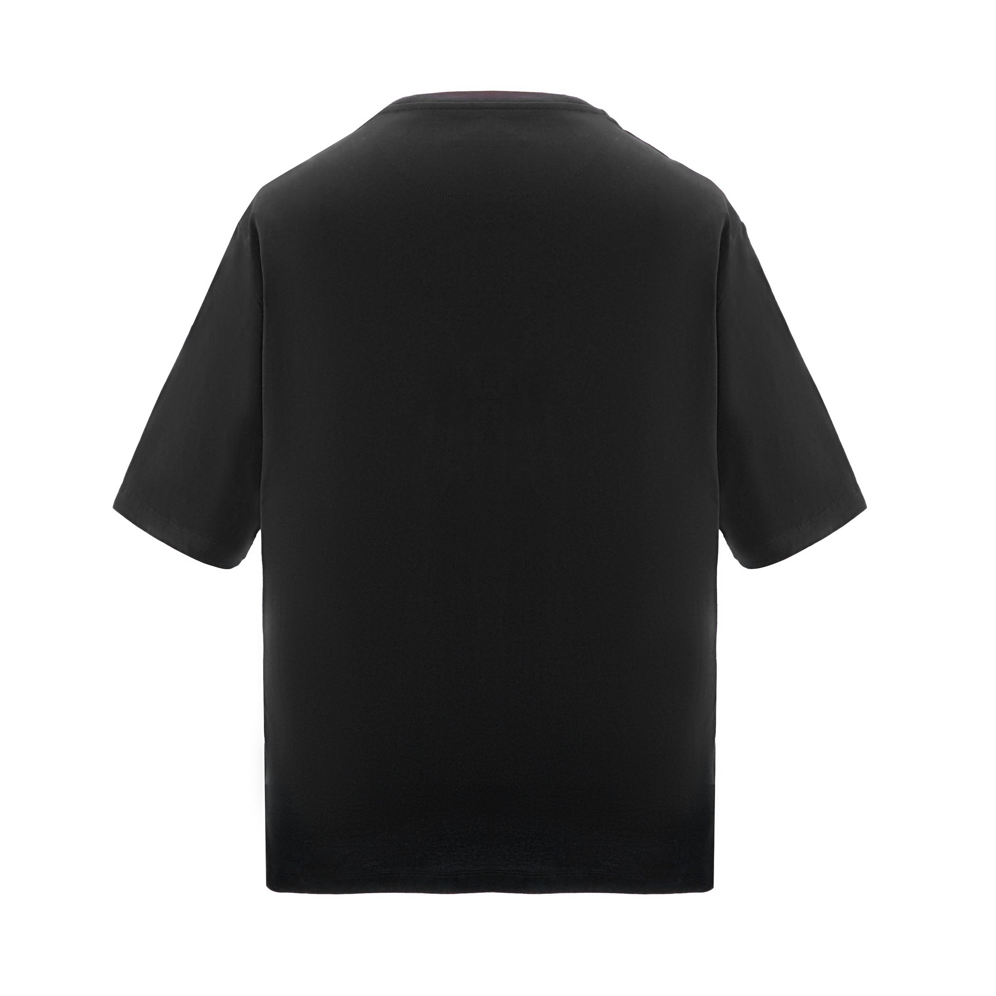 Bally Metallic Logo T-Shirt-in-Black-2-Bally Outlet