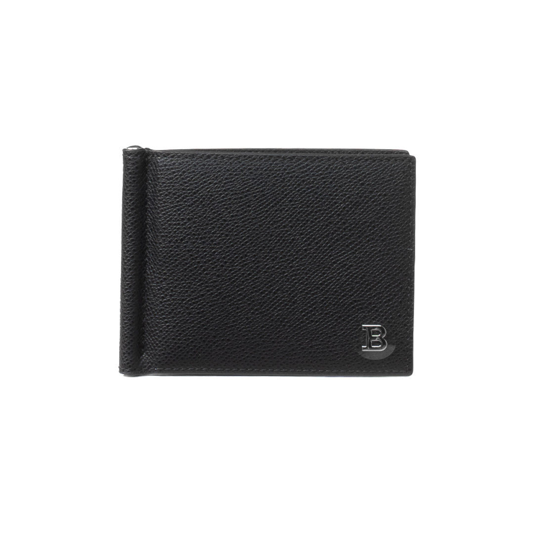 Bally Balmerr Grained Leather Wallet-in-black-1-Bally Outlet