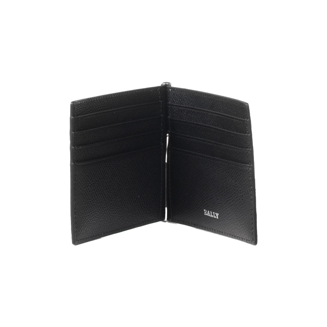 Bally Balmerr Grained Leather Wallet-in-black-3-Bally Outlet