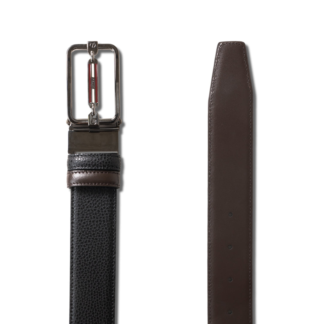 Bally Steff 35mm Reversible Leather Belt-in-Black-2-Bally Outlet