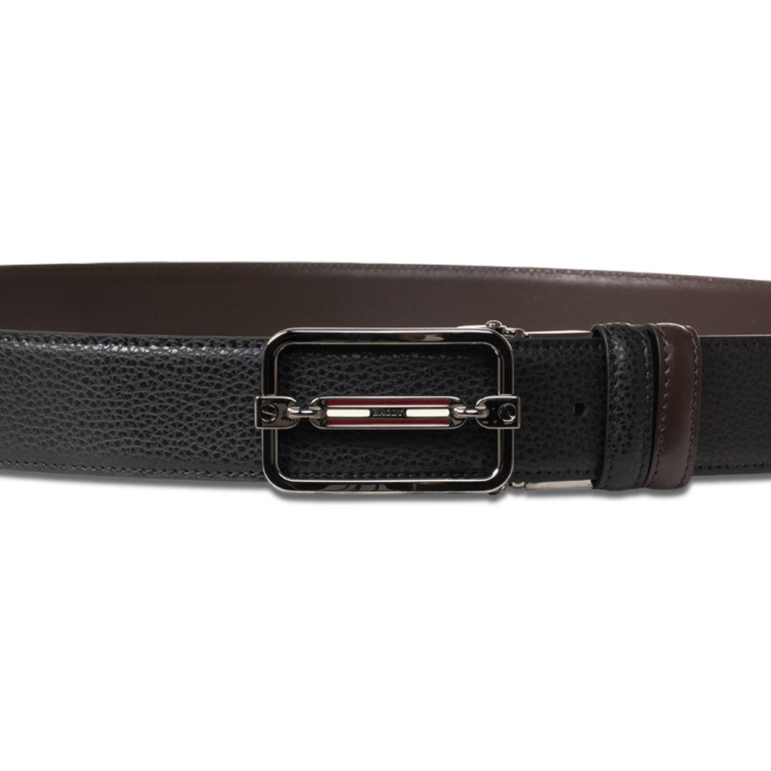 Bally Steff 35mm Reversible Leather Belt-in-Black-3-Bally Outlet