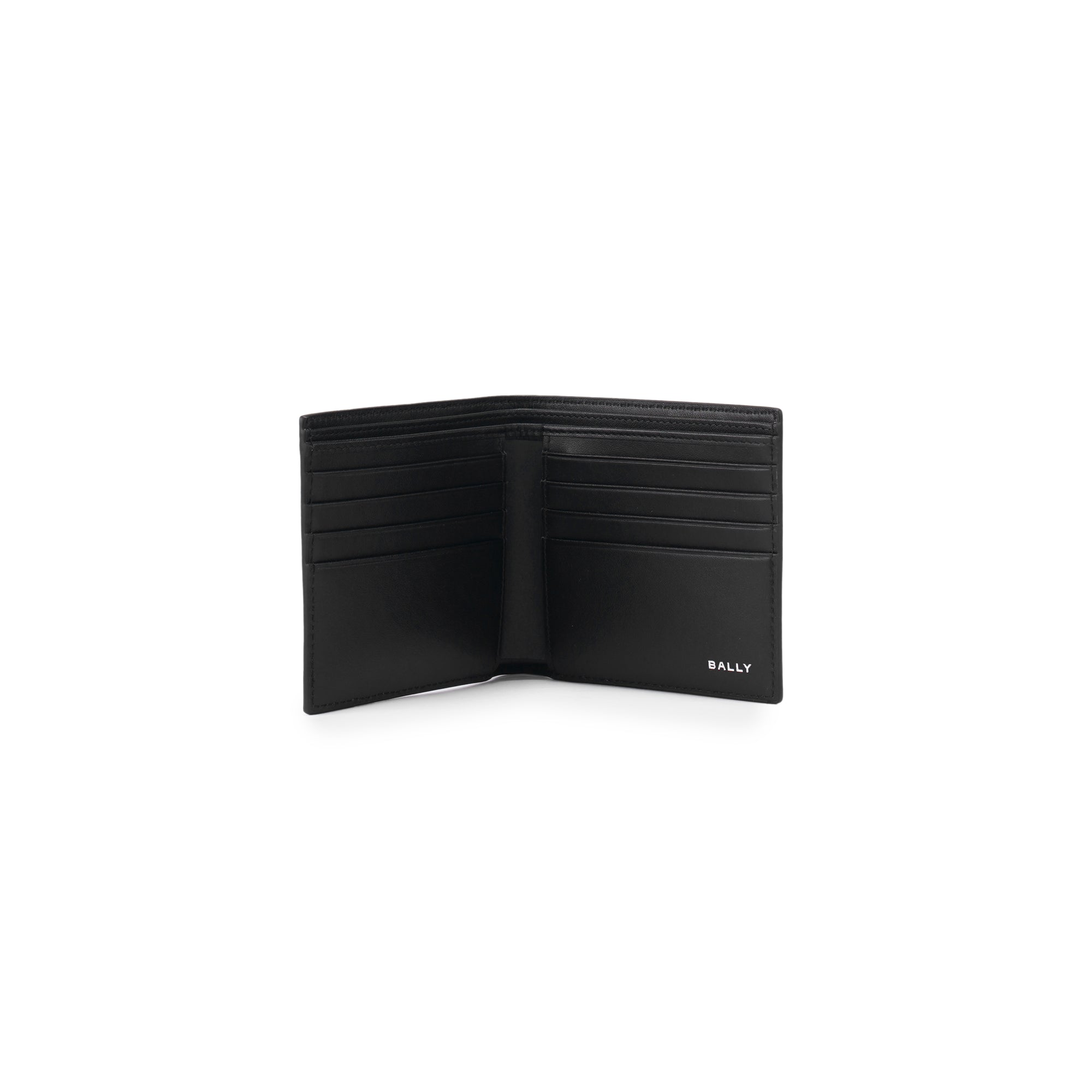 Bally Pennant Bifold Leather Wallet-in-Multicolor-3-Bally Outlet