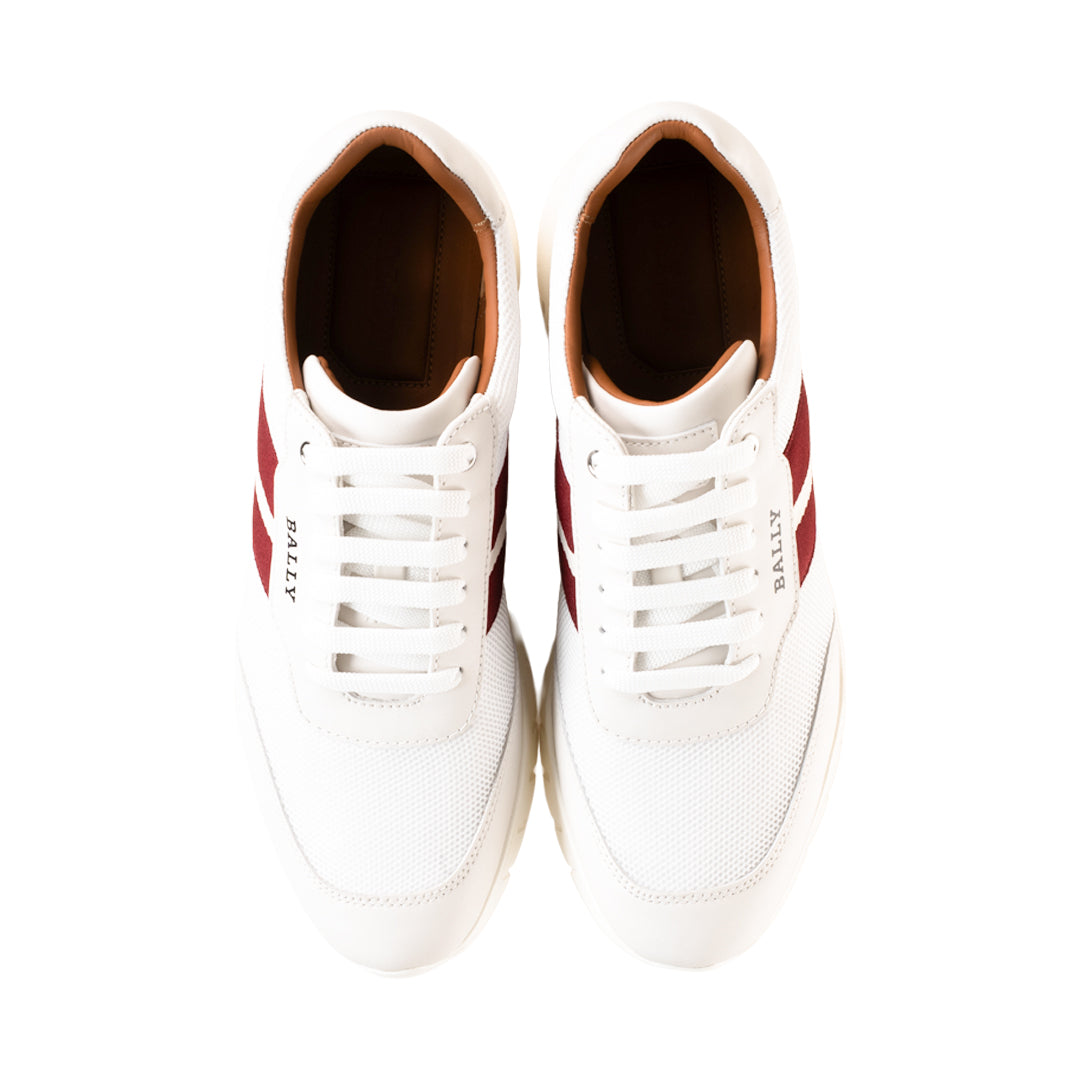 Bally Brentys T.O Stripe Sneakers-in-White-2-Bally Outlet