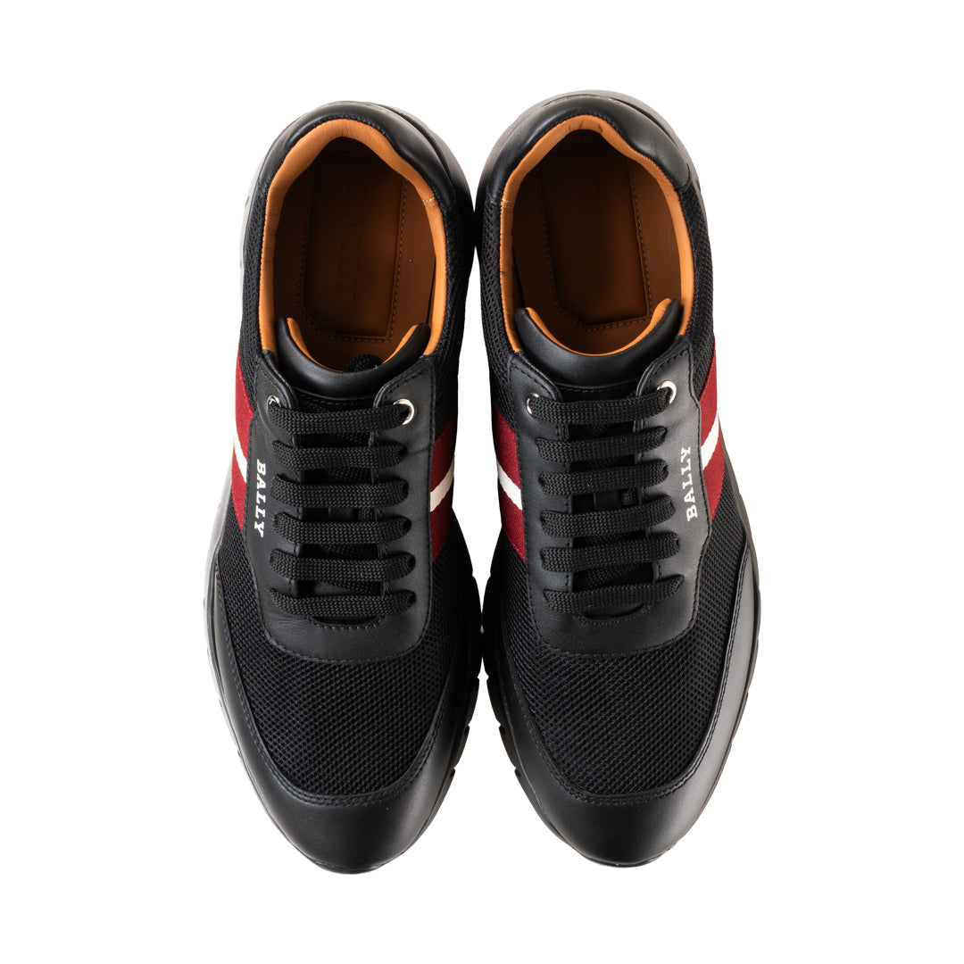 Bally Brentys T.O Stripe Sneakers-in-Black-2-Bally Outlet
