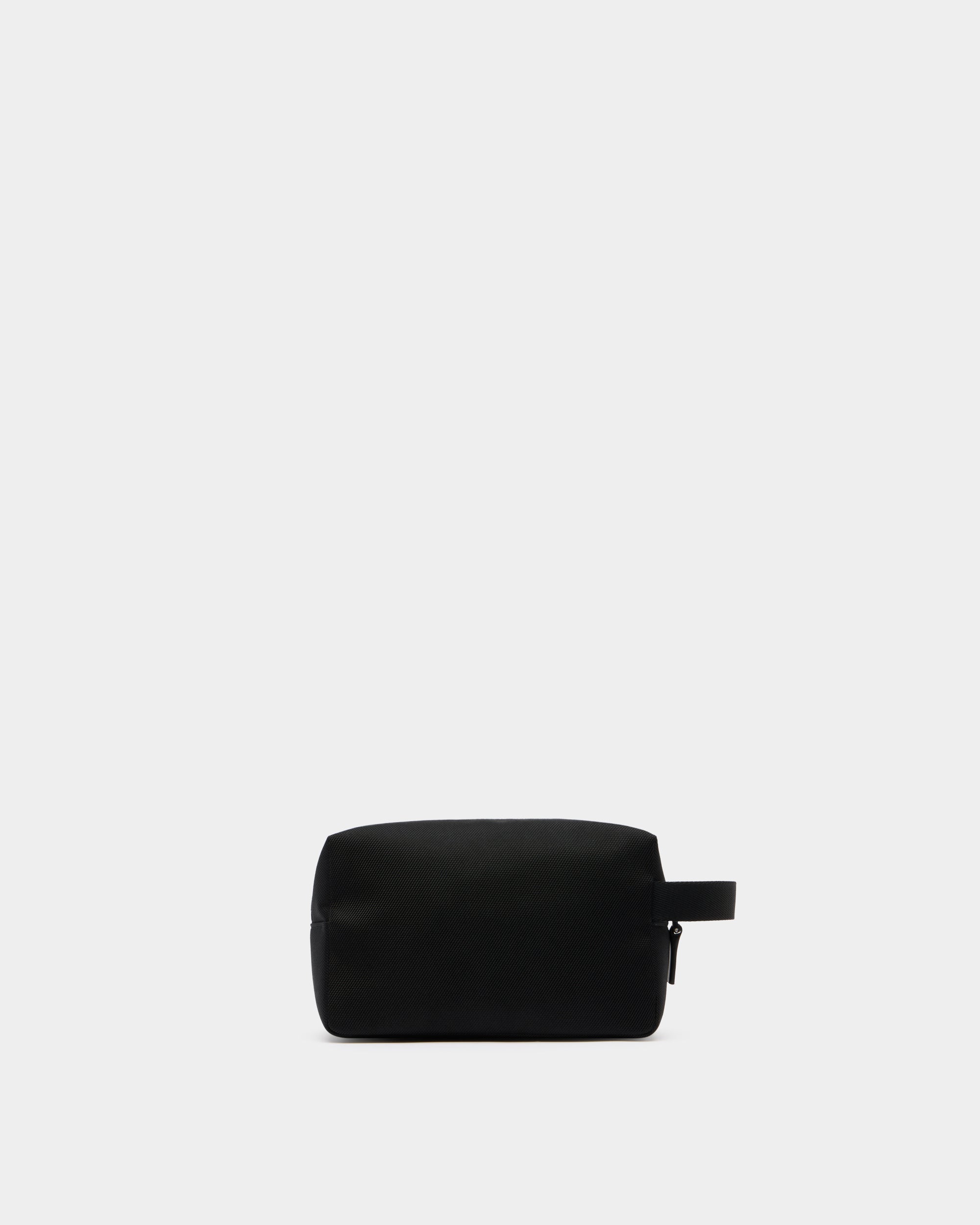 Bally Travel Pouch in Black Fabric With a Bally Ribbon-in-Black-2-Bally Outlet