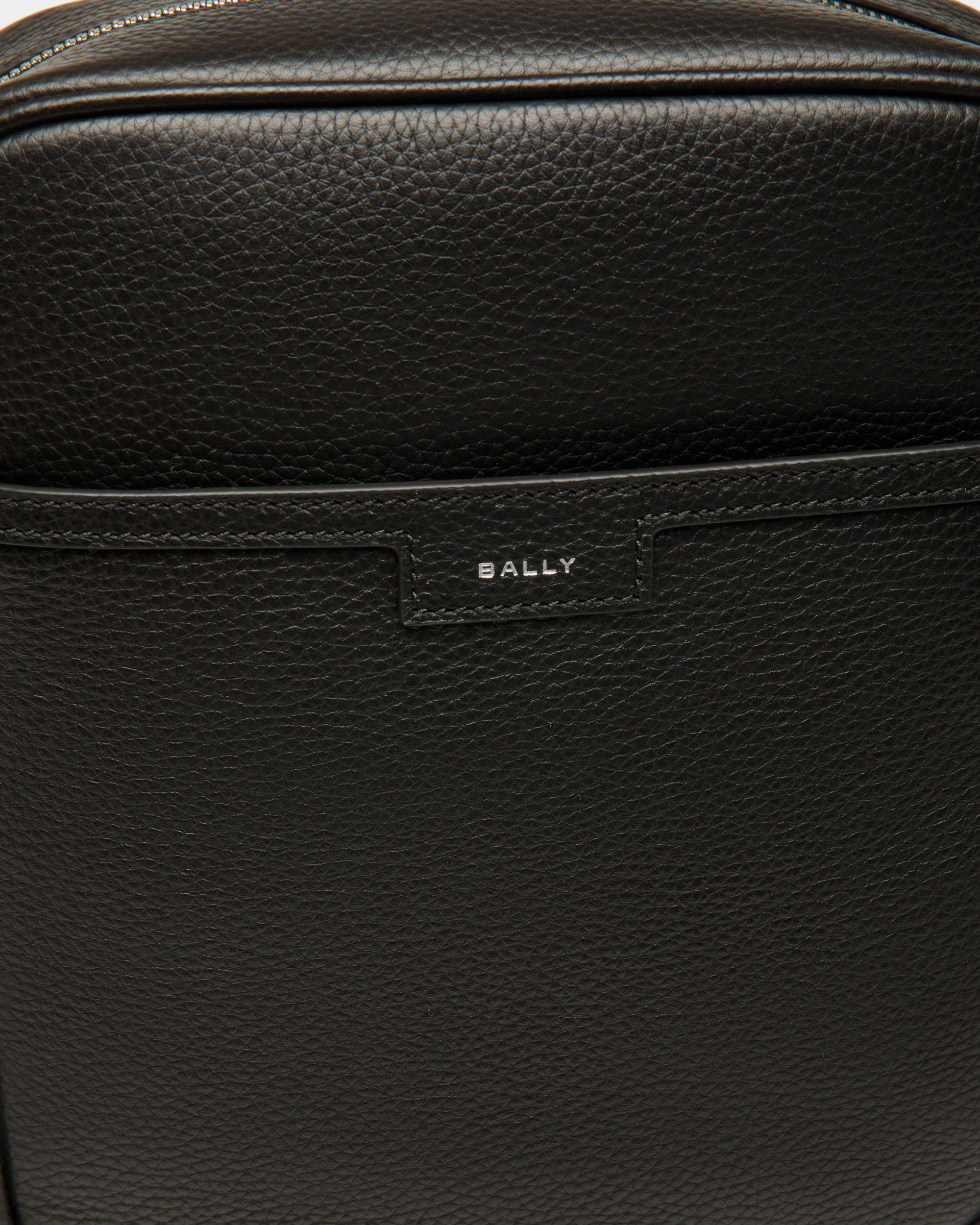 Bally Code Crossbody Bag in Leather-in-Black-5-Bally Outlet
