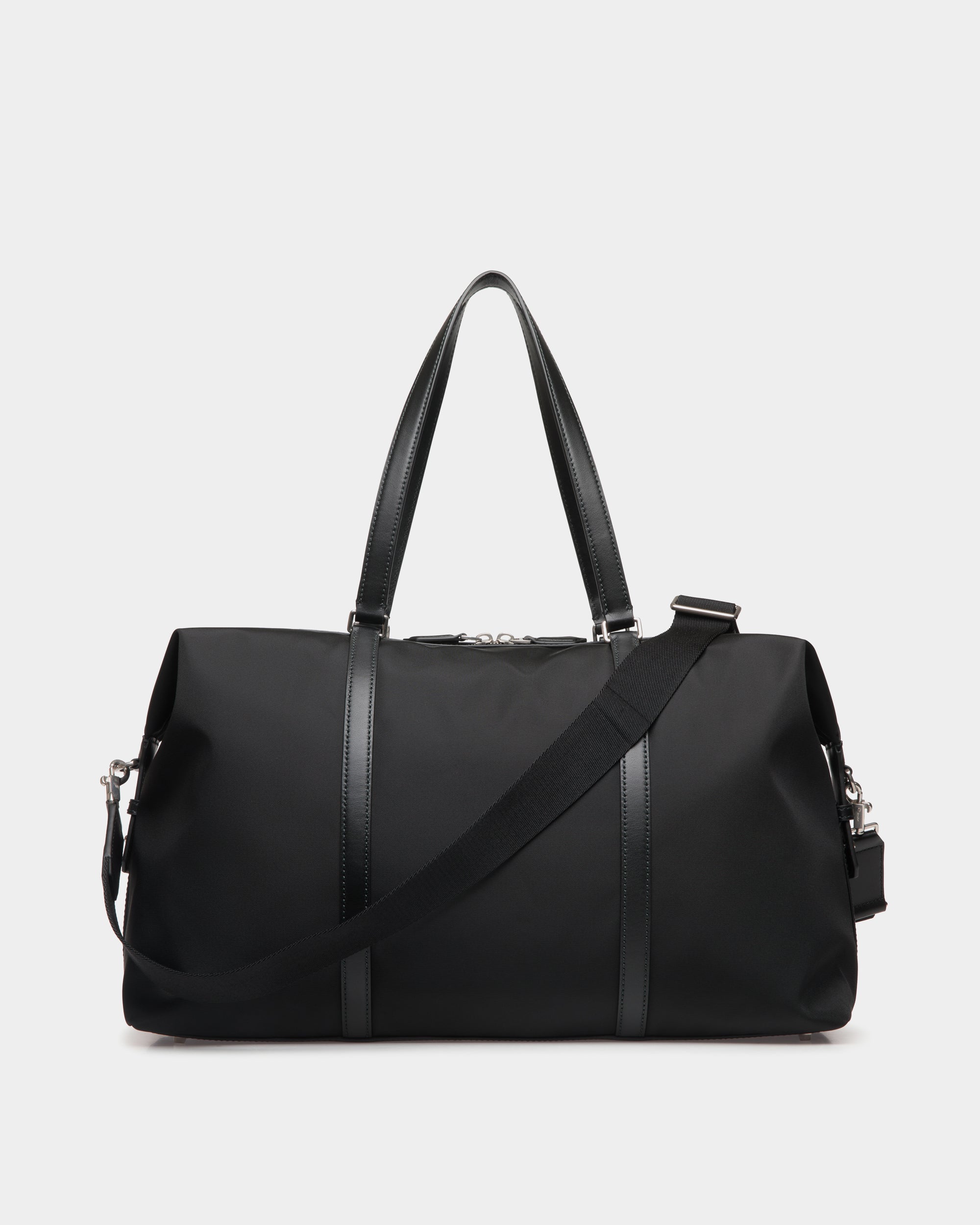 Bally Code Weekender In Nylon-in-Black-2-Bally Outlet