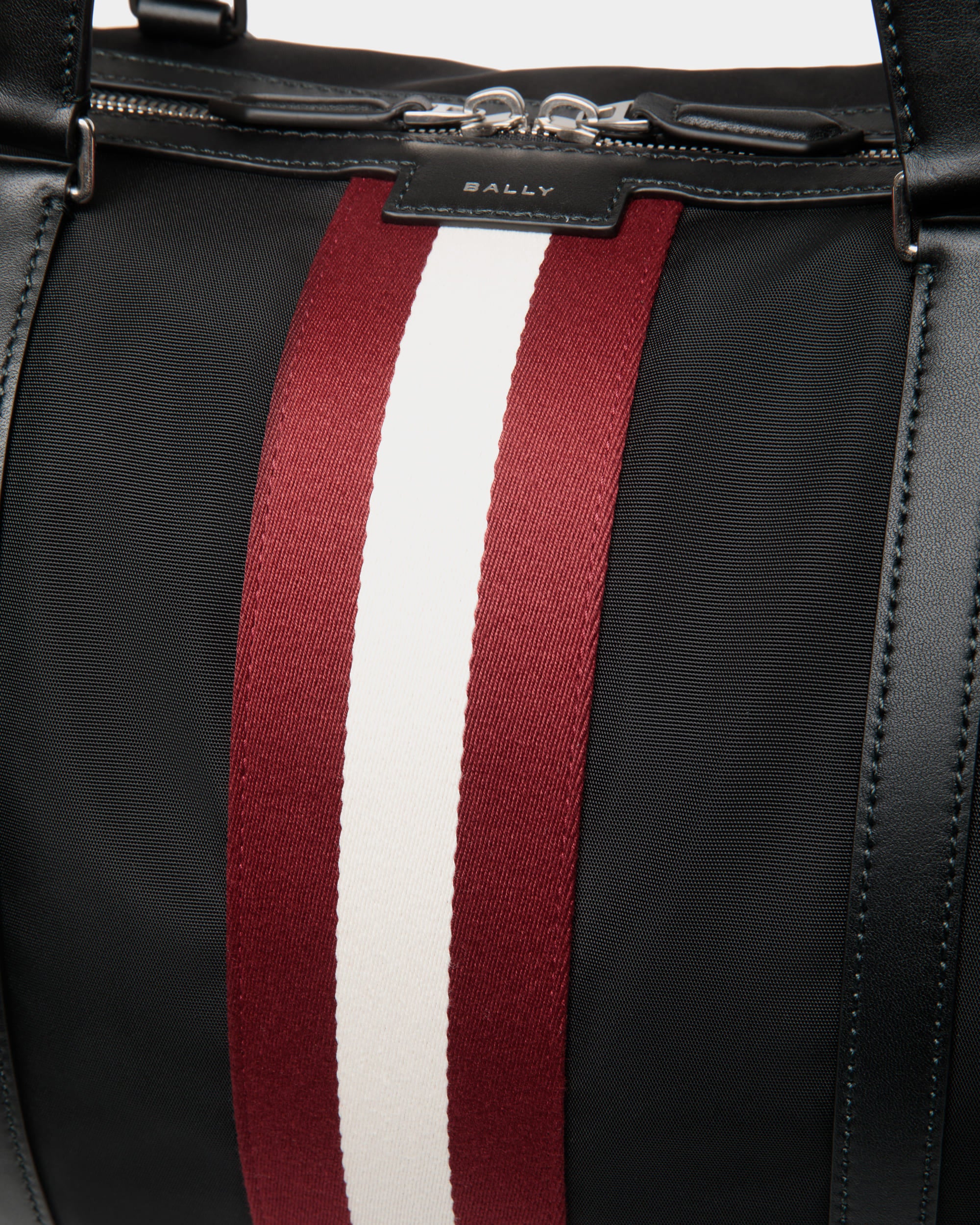 Bally Code Weekender In Nylon-in-Black-5-Bally Outlet