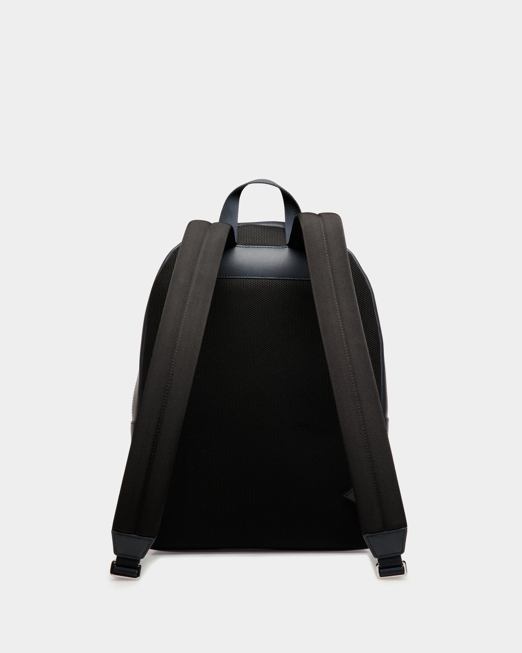 Bally Backpack in Blue Leather-in-Blue-2-Bally Outlet