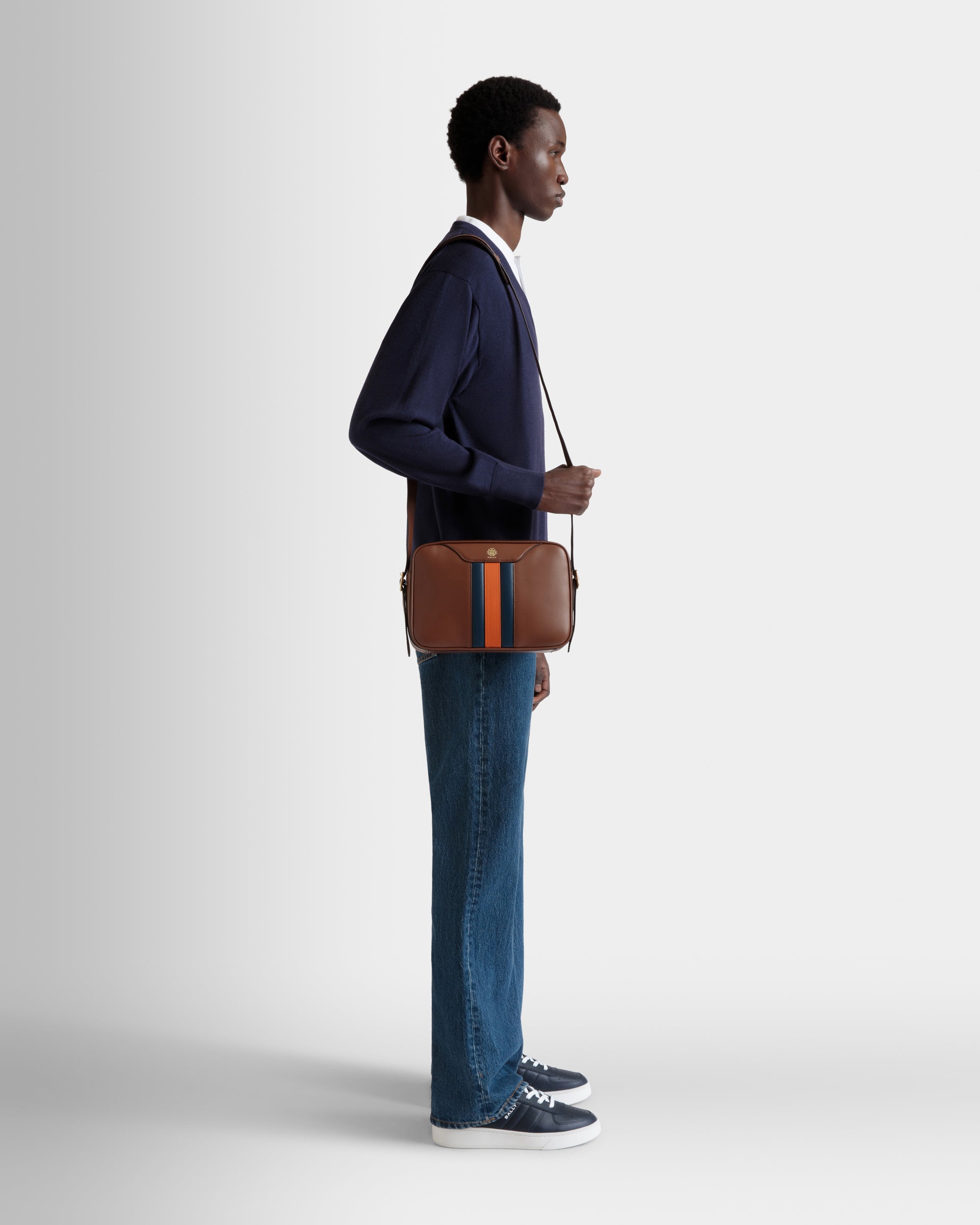 Bally Beckett Camera Leather Crossbody Bag-in-Brown-2-Bally Outlet