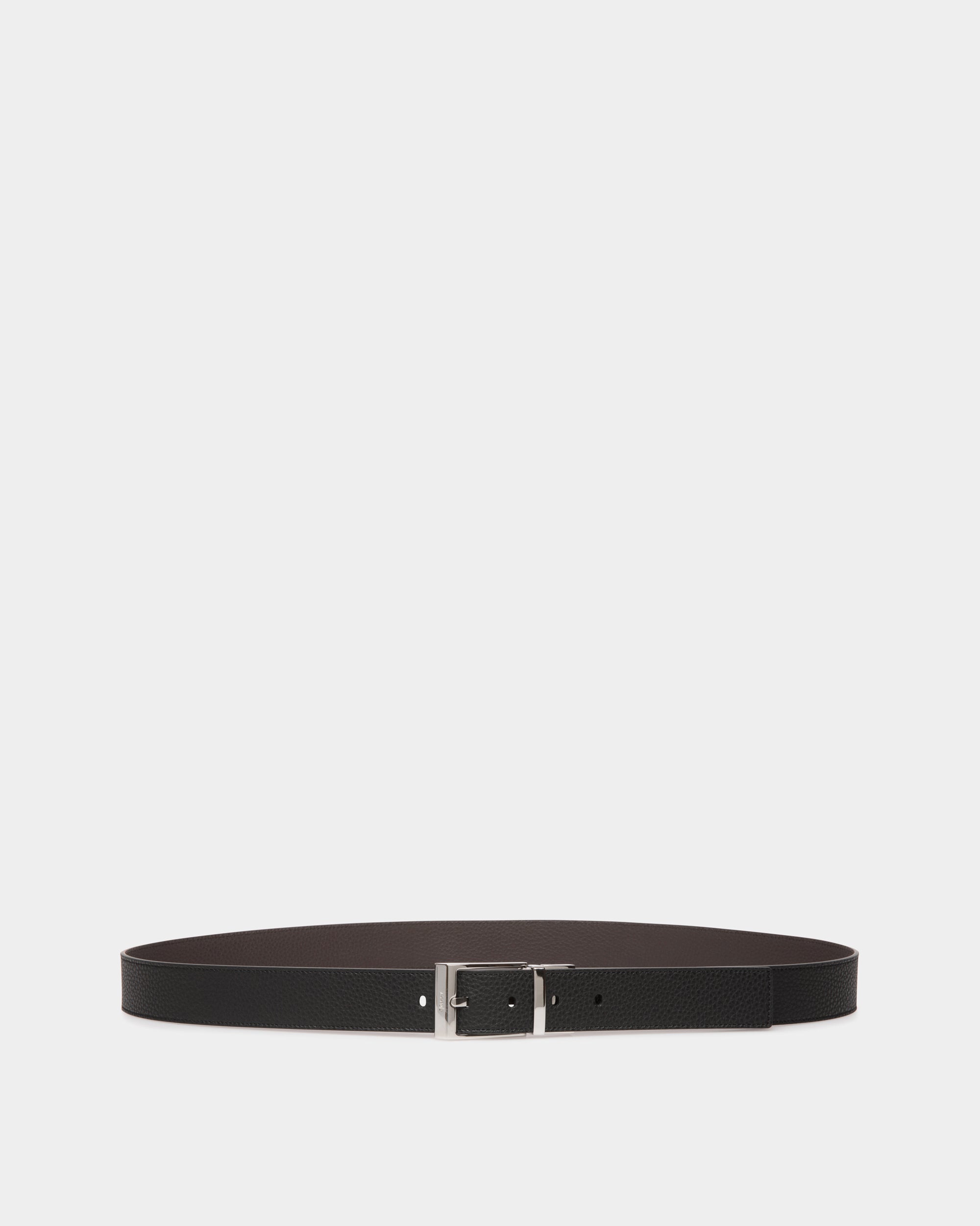 Bally Shiffie 35mm Reversible And Adjustable Belt In Black And Brown Leather-in-Multicolor-1-Bally Outlet