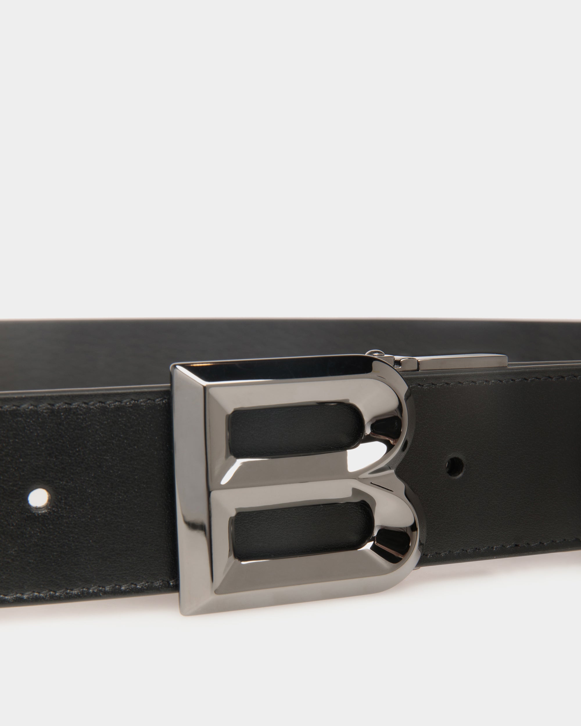 Bally B Bold 35mm Reversible And Adjustable Leather Belt-in-Black-3-Bally Outlet