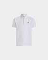 Bally White Cotton Polo Shirt With a Bally Crest-in-White-1-Bally Outlet