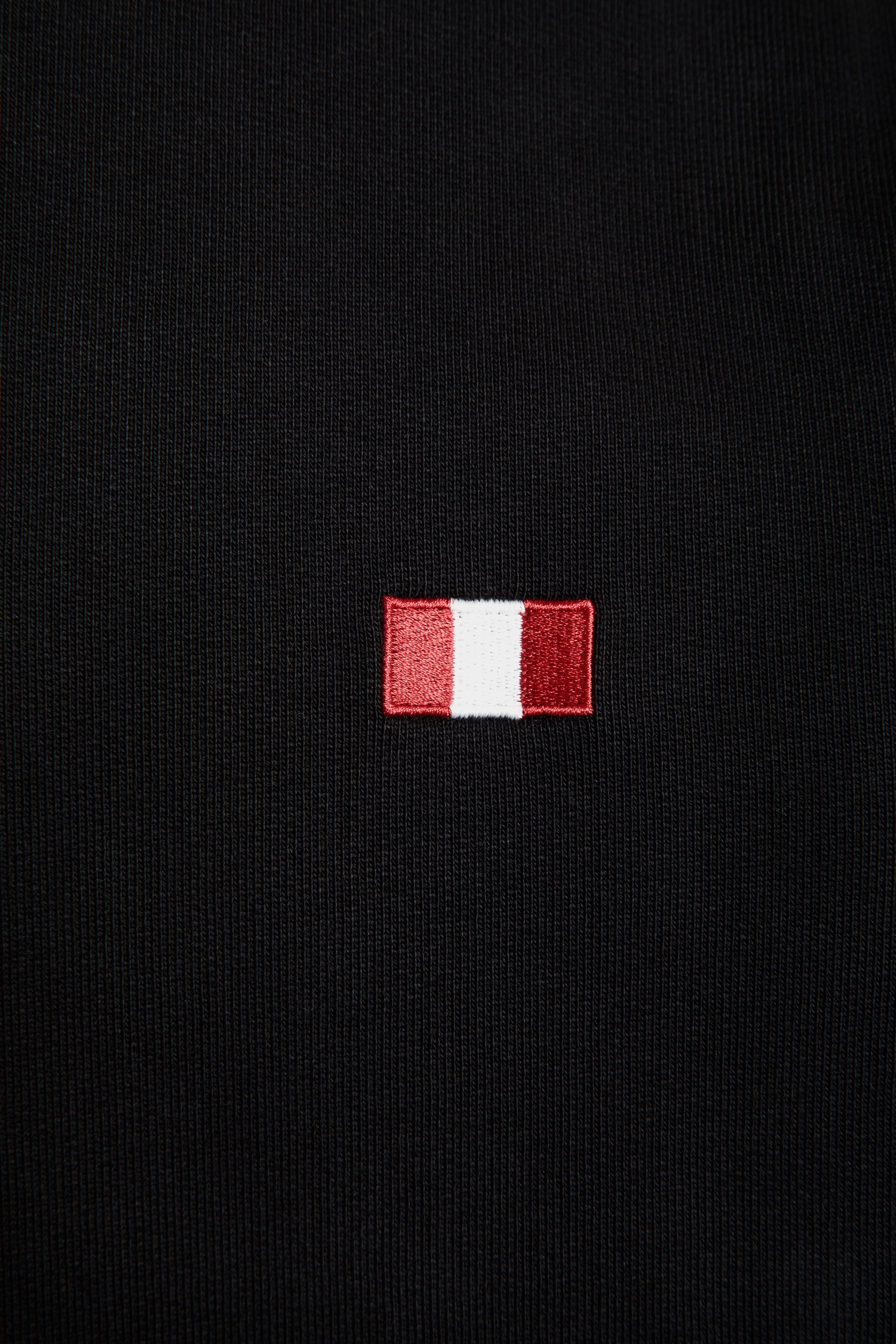 Crewneck Sweatshirt With a Bally Flag in Black Cotton-6310639-(4)-Bally Indonesia.