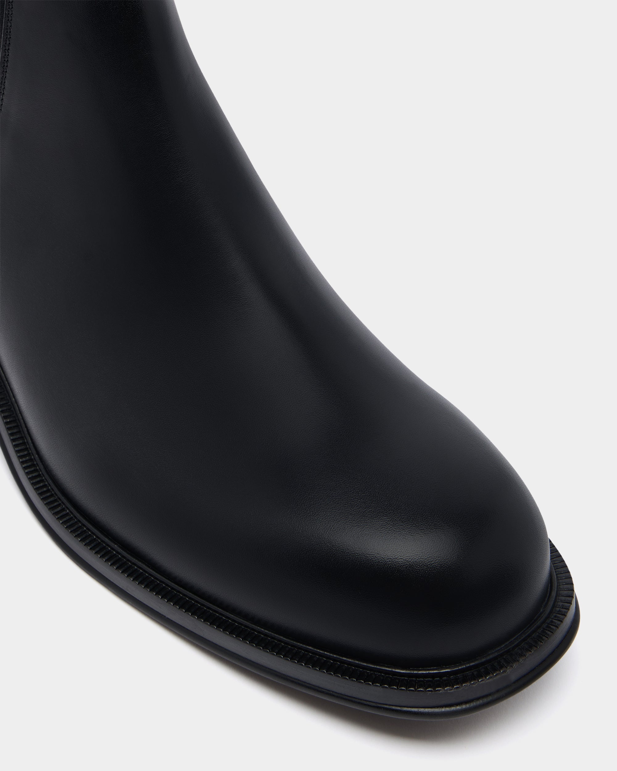 Bally Spiegel Bootie in Black Leather-in-Black-5-Bally Outlet