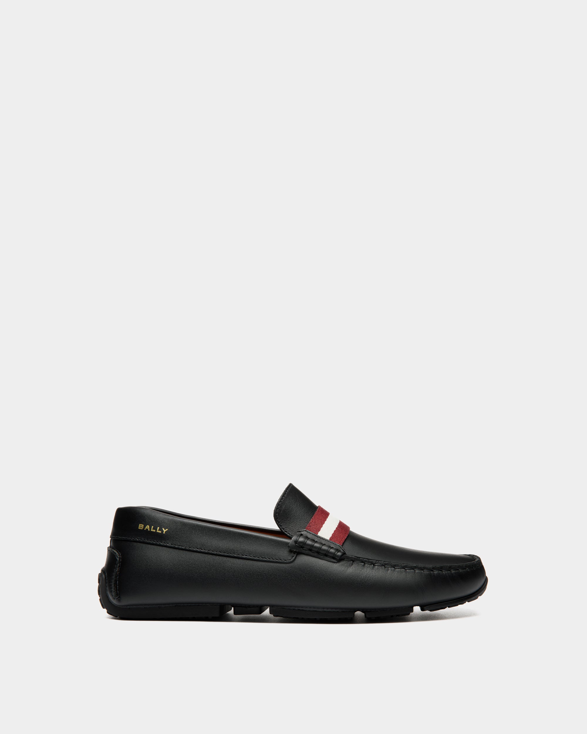 Bally Perthy Smooth Leather Driver Loafers