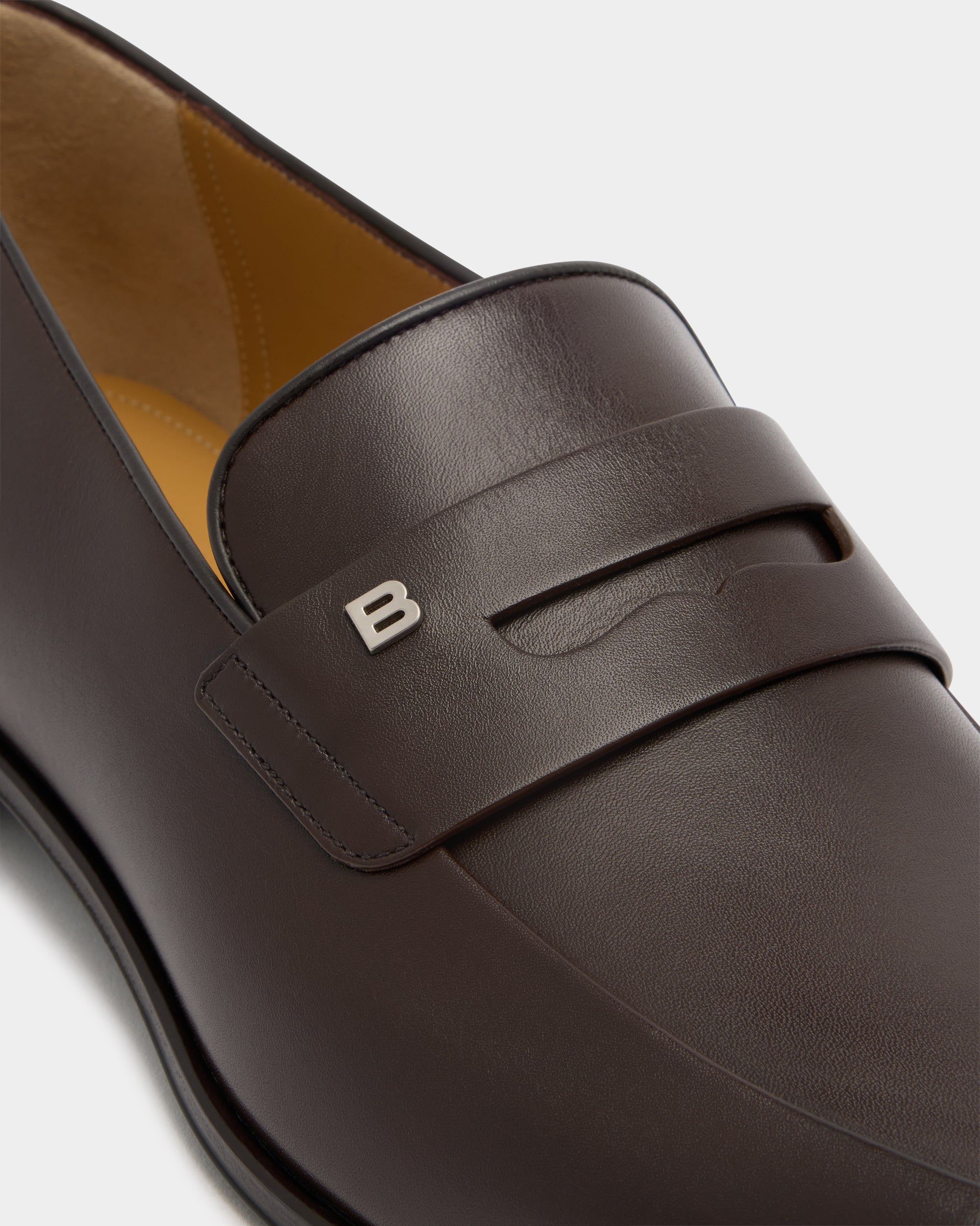 Bally Westminster Loafer in Ebano Leather-in-Brown-5-Bally Outlet
