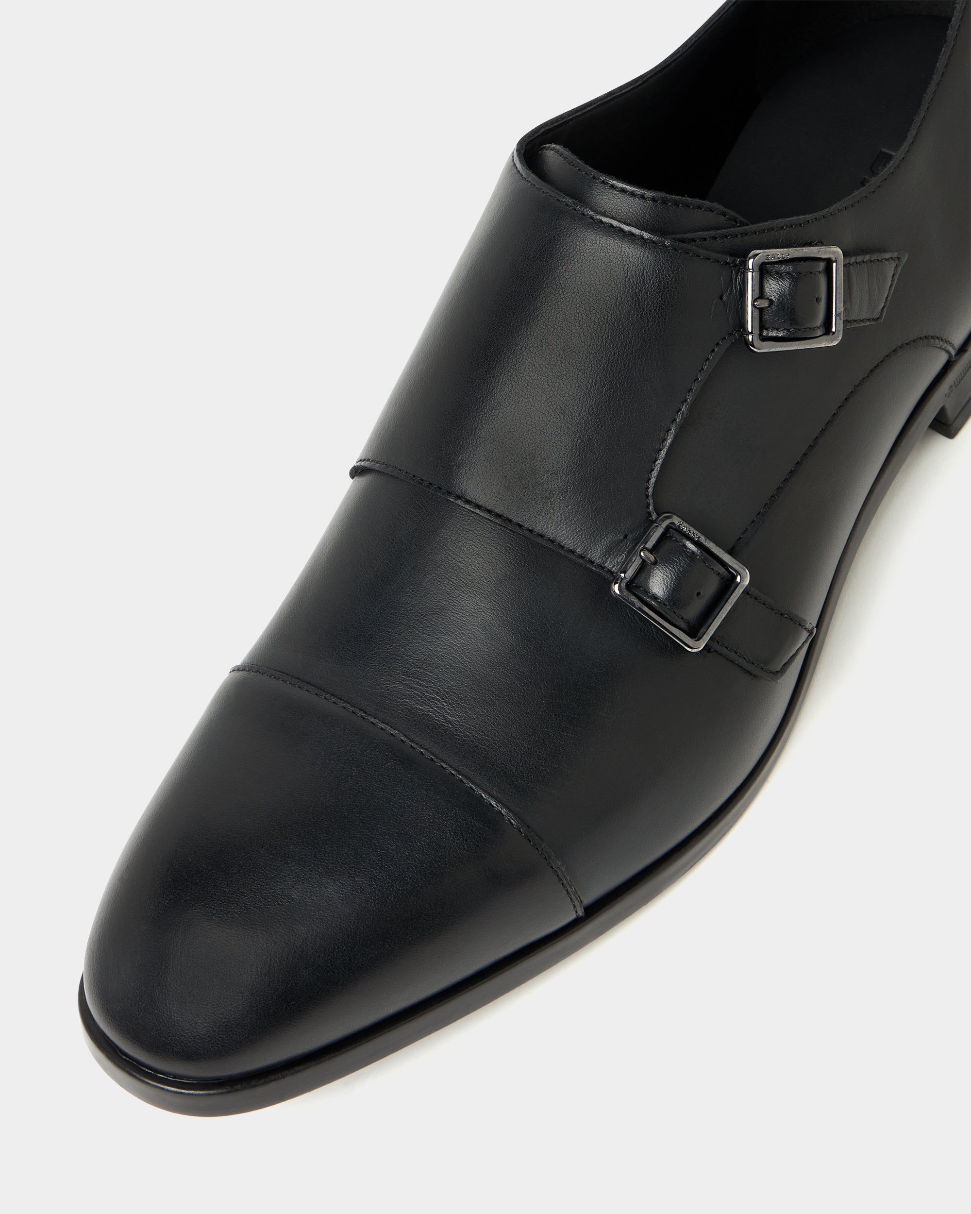 Bally Onizy Double Monk Strap In Black Leather-in-Black-5-Bally Outlet