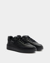 Bally Raise Sneaker in Black Leather-in-Black-1-Bally Outlet