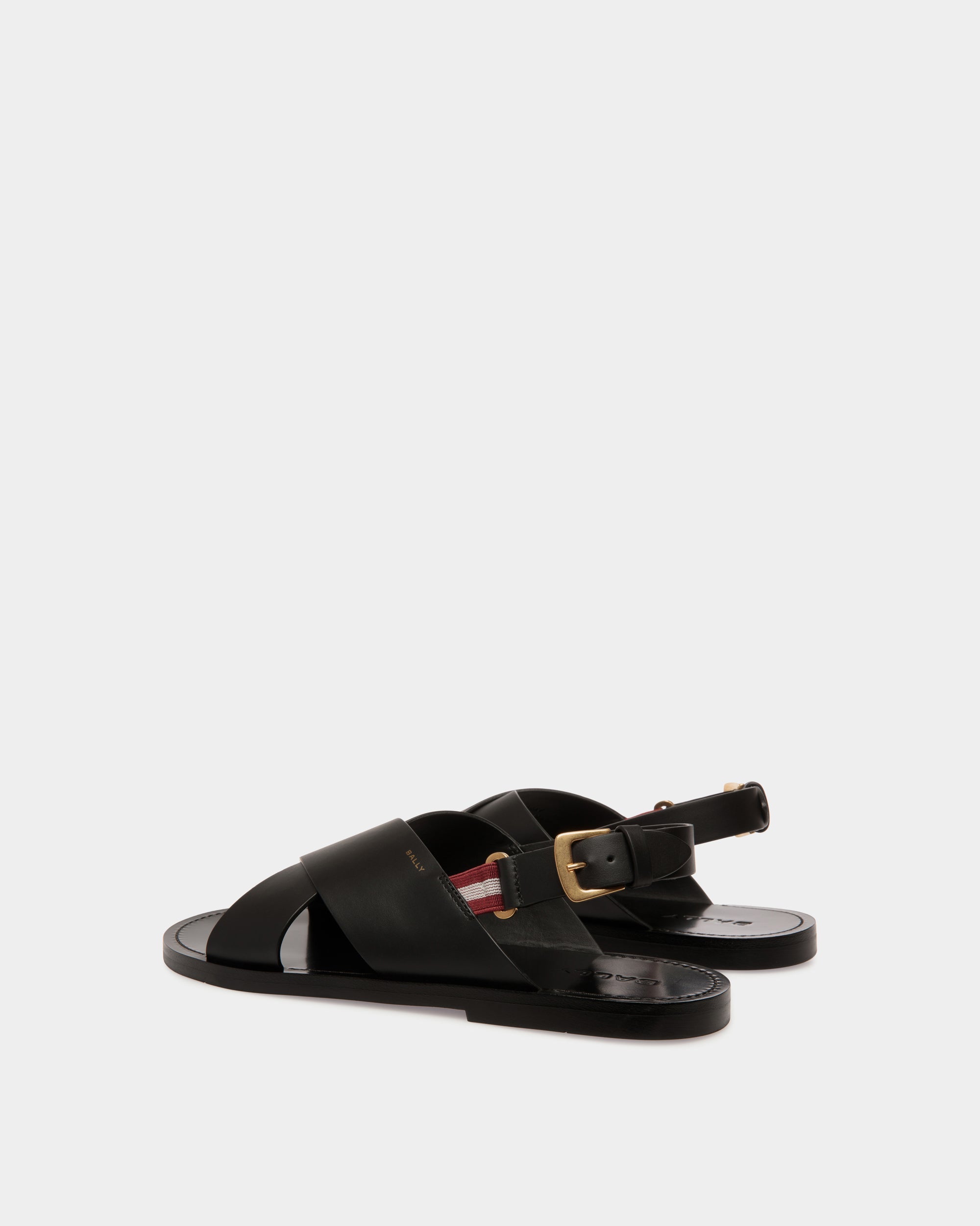 Chateau Sandal in Black Leather-6308062-(3)-Bally Indonesia.