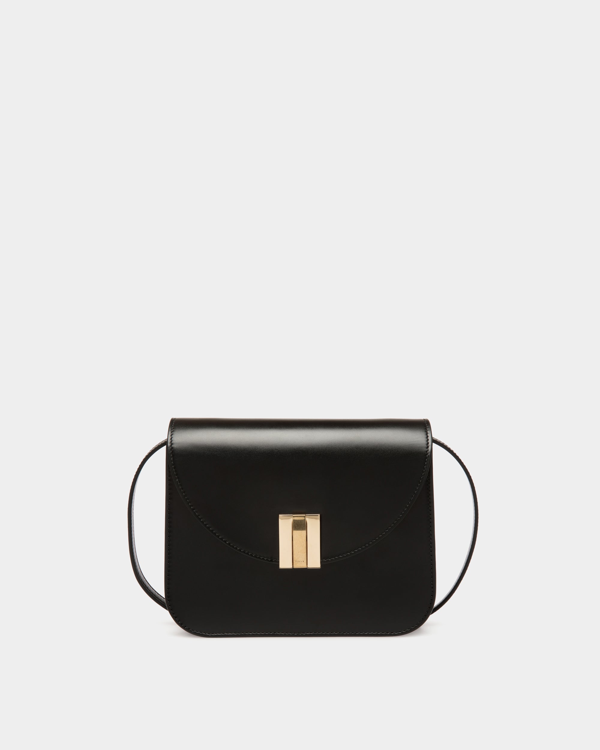 Bally Ollam Crossbody Bag in Leather-in-Black-1-Bally Outlet