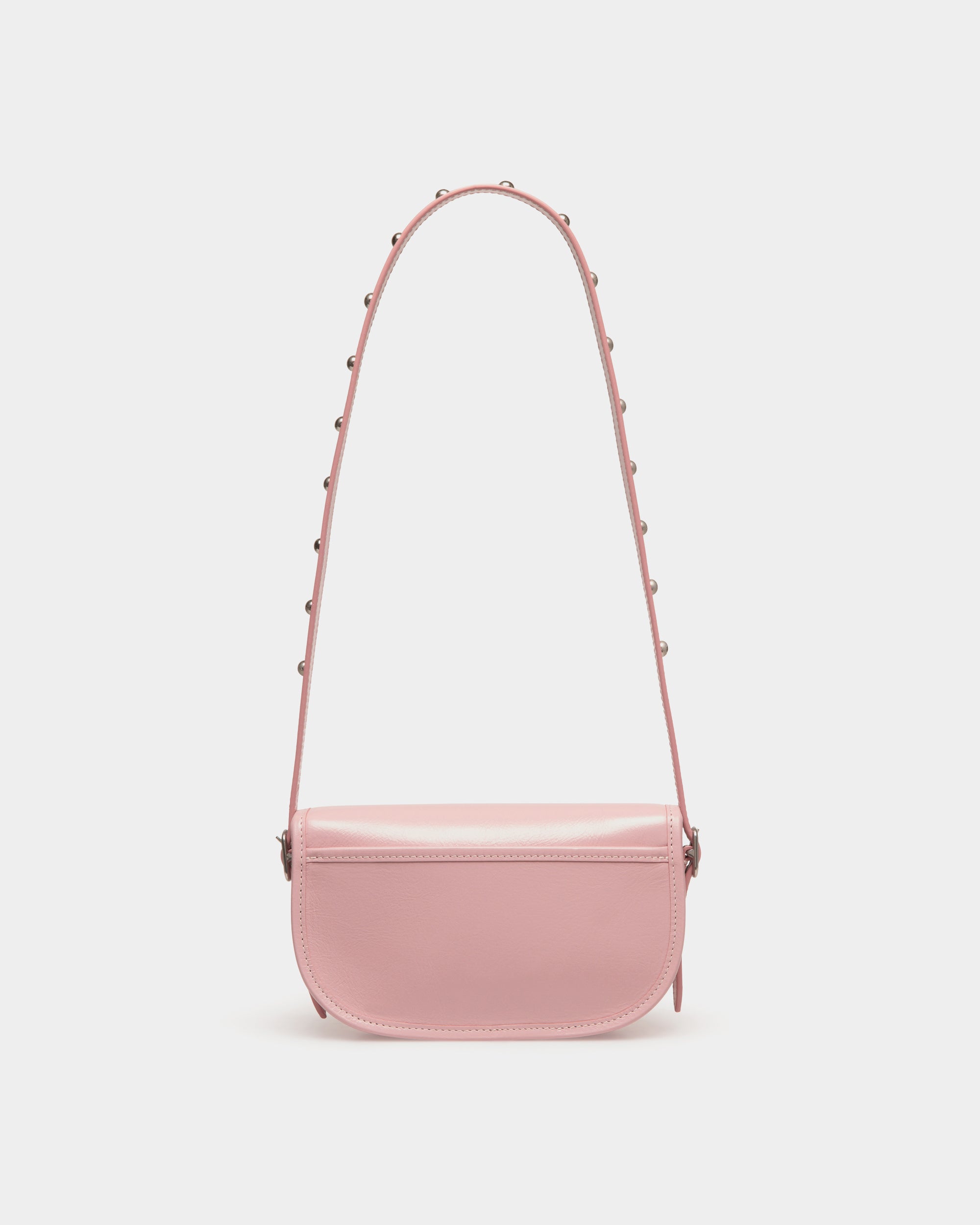 Bally Beckett Minibag in Leather With a Bally Pin-in-Pink-2-Bally Outlet