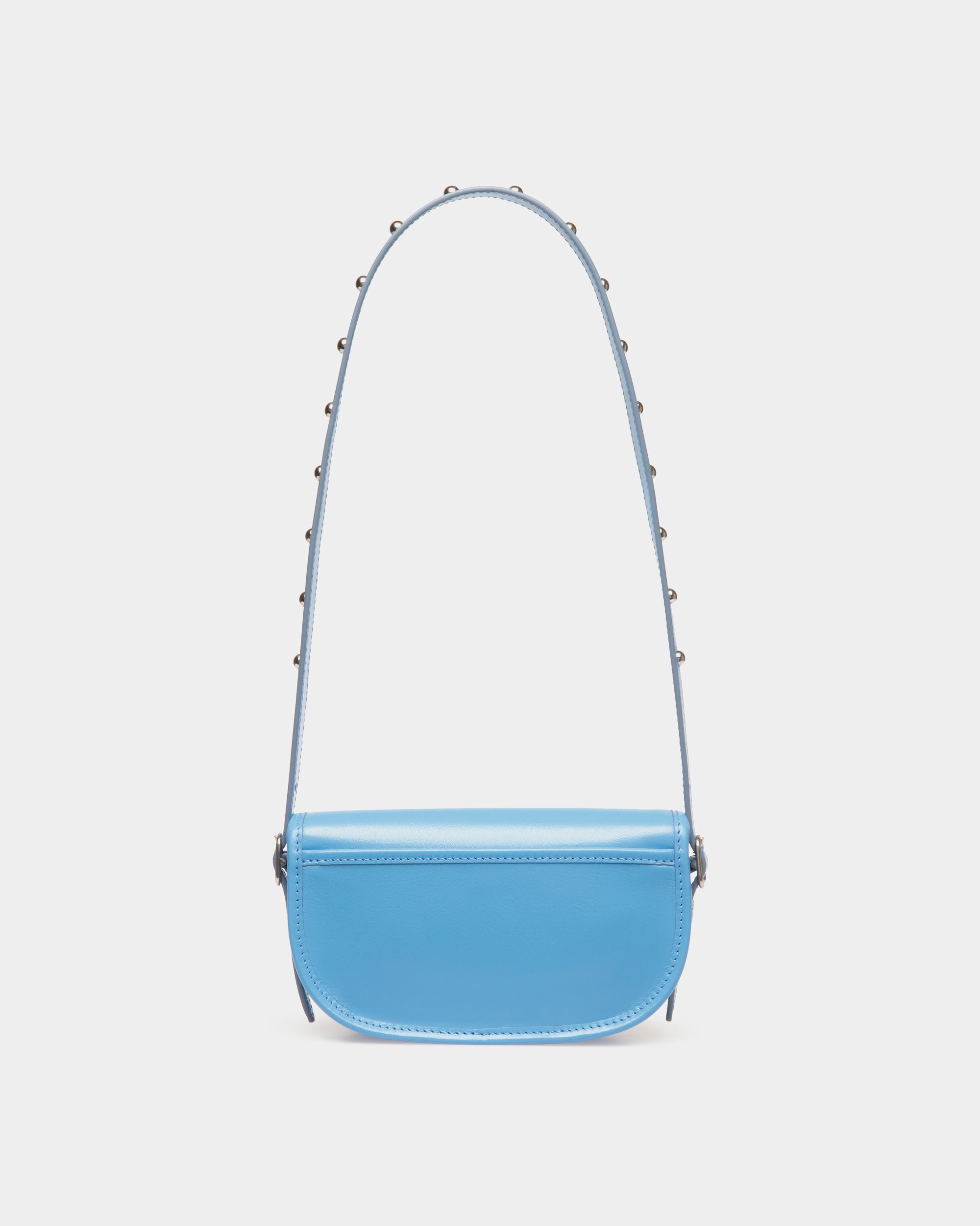Bally Beckett Minibag in Leather With a Bally Pin-in-Blue-2-Bally Outlet