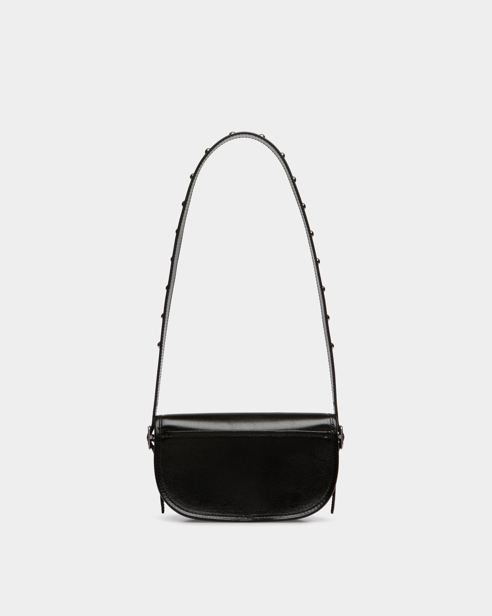Bally Beckett Minibag in Leather With a Bally Pin-in-Black-2-Bally Outlet