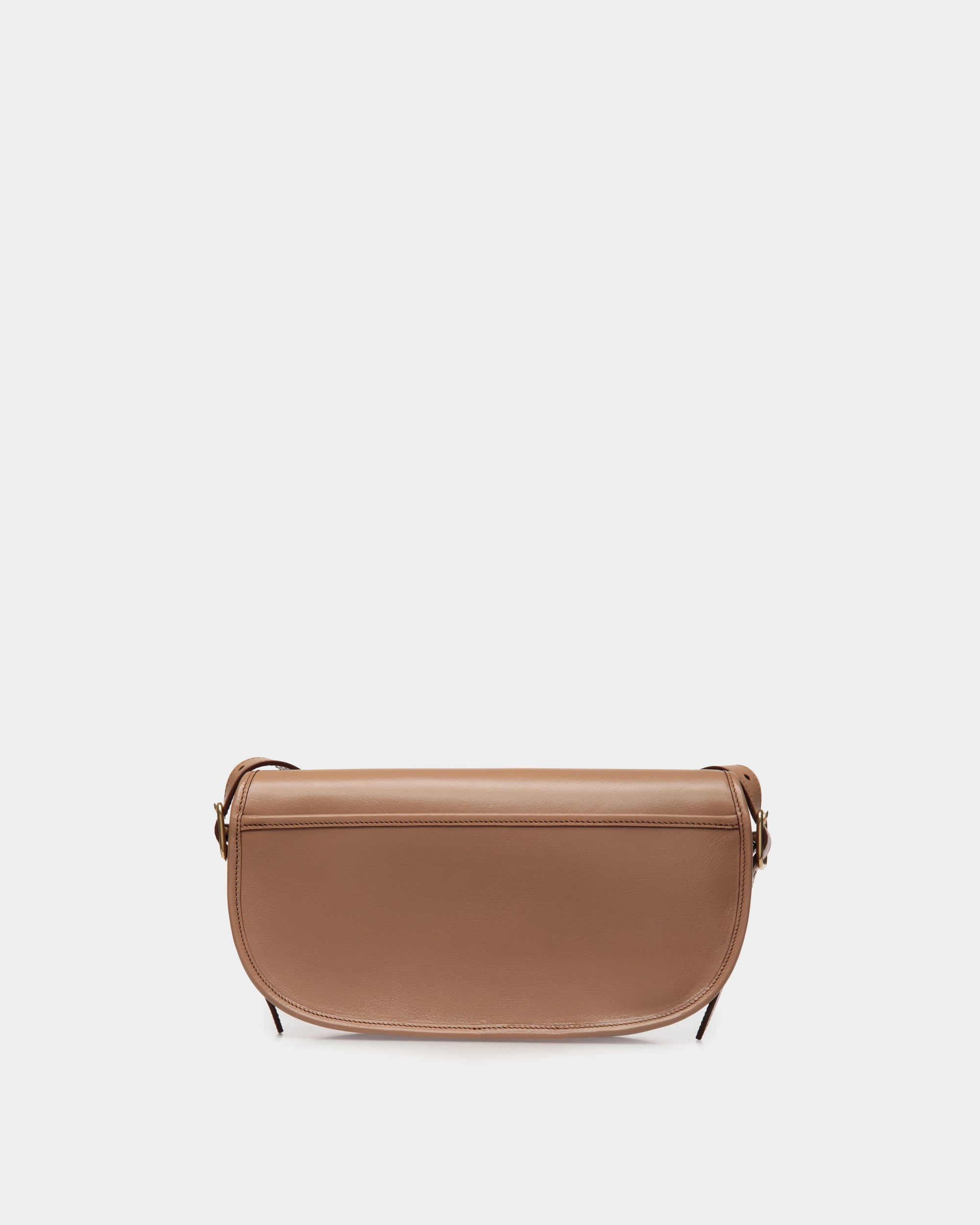 Bally Beckett Crossbody Bag in Praline Leather-in-Beige-2-Bally Outlet
