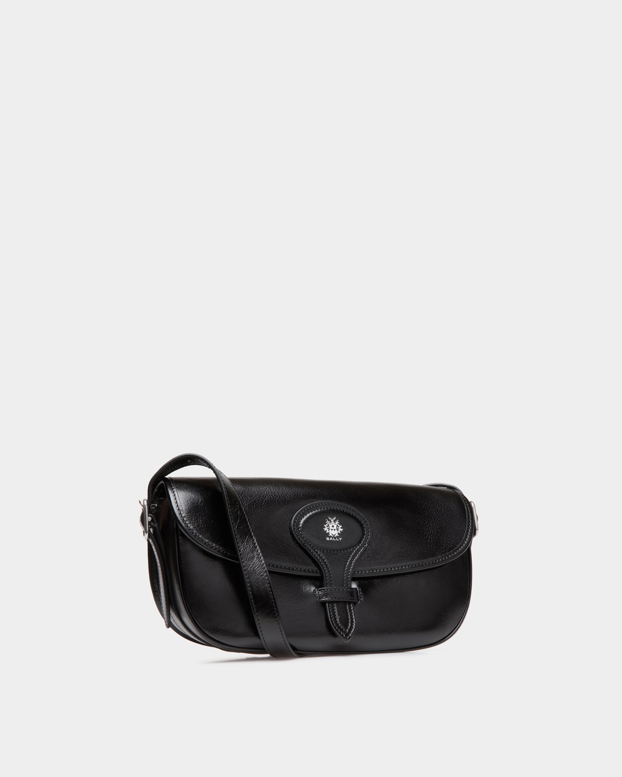 Bally Beckett Crossbody Bag in Leather-in-Black-3-Bally Outlet