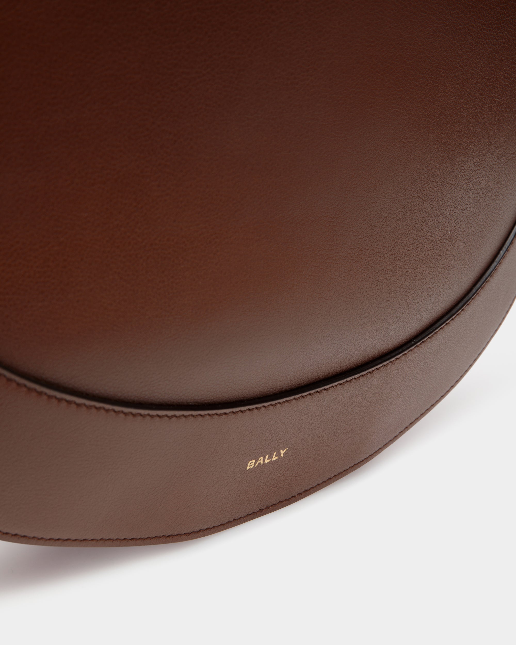 Bally Lune Hobo Bag in Leather-in-Brown-5-Bally Outlet