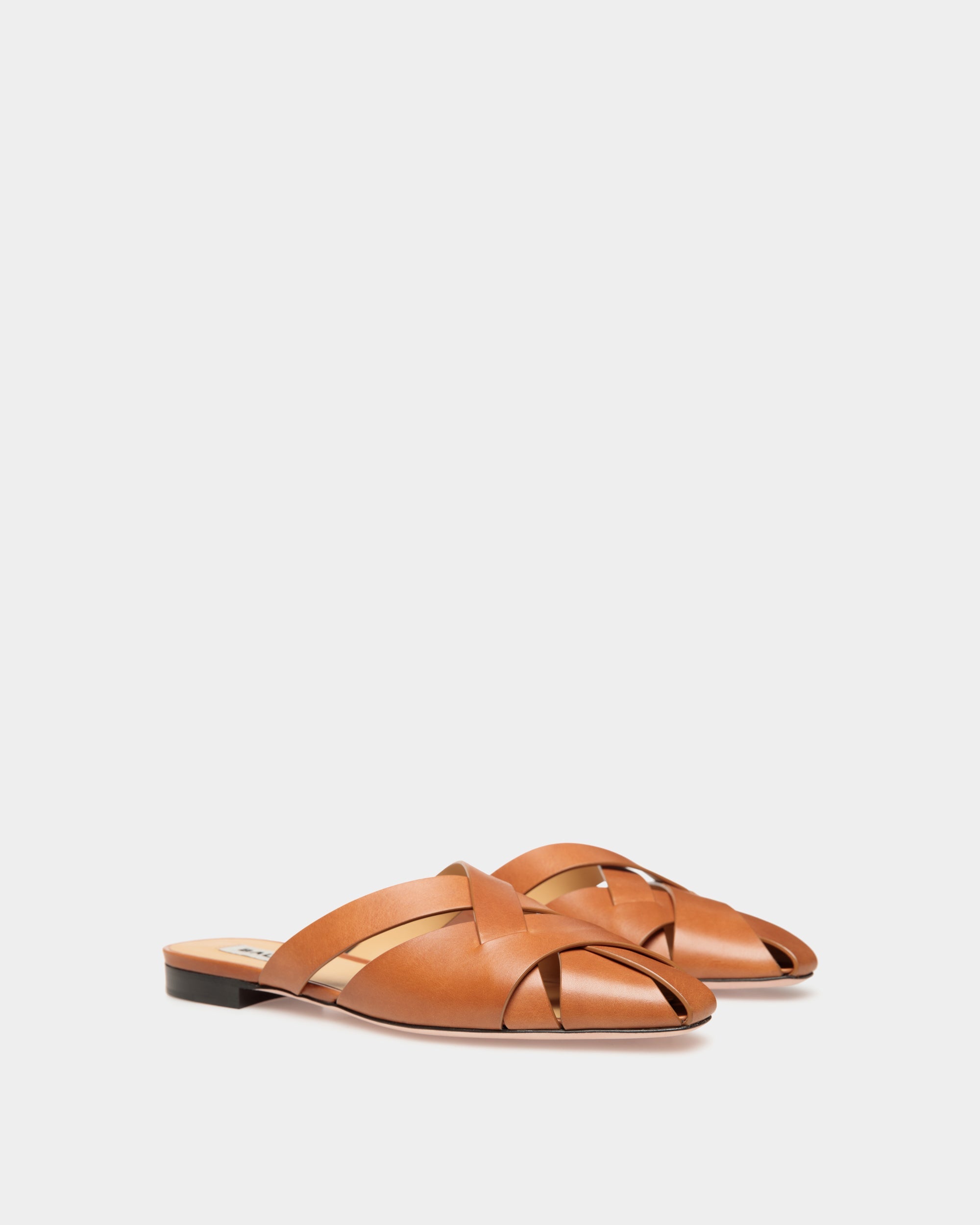 Sylt Sandal in Brown Brushed Leather-6311491-(3)-Bally Indonesia.