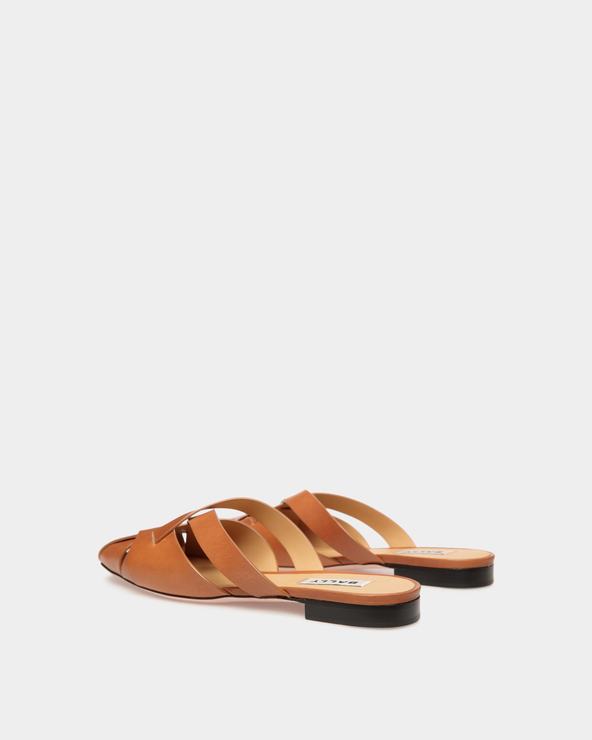 Sylt Sandal in Brown Brushed Leather-6311491-(4)-Bally Indonesia.