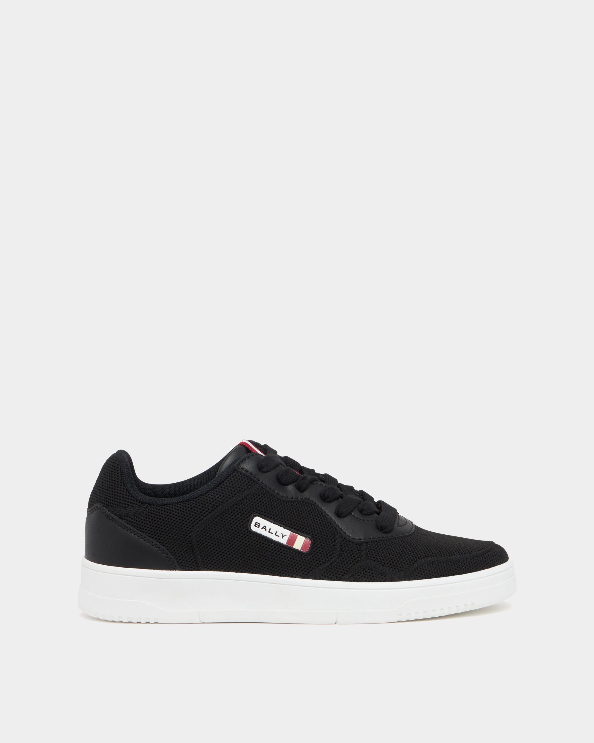 Bally Jasper Sneakers in Black Calf Leather-in-Black-2-Bally Outlet