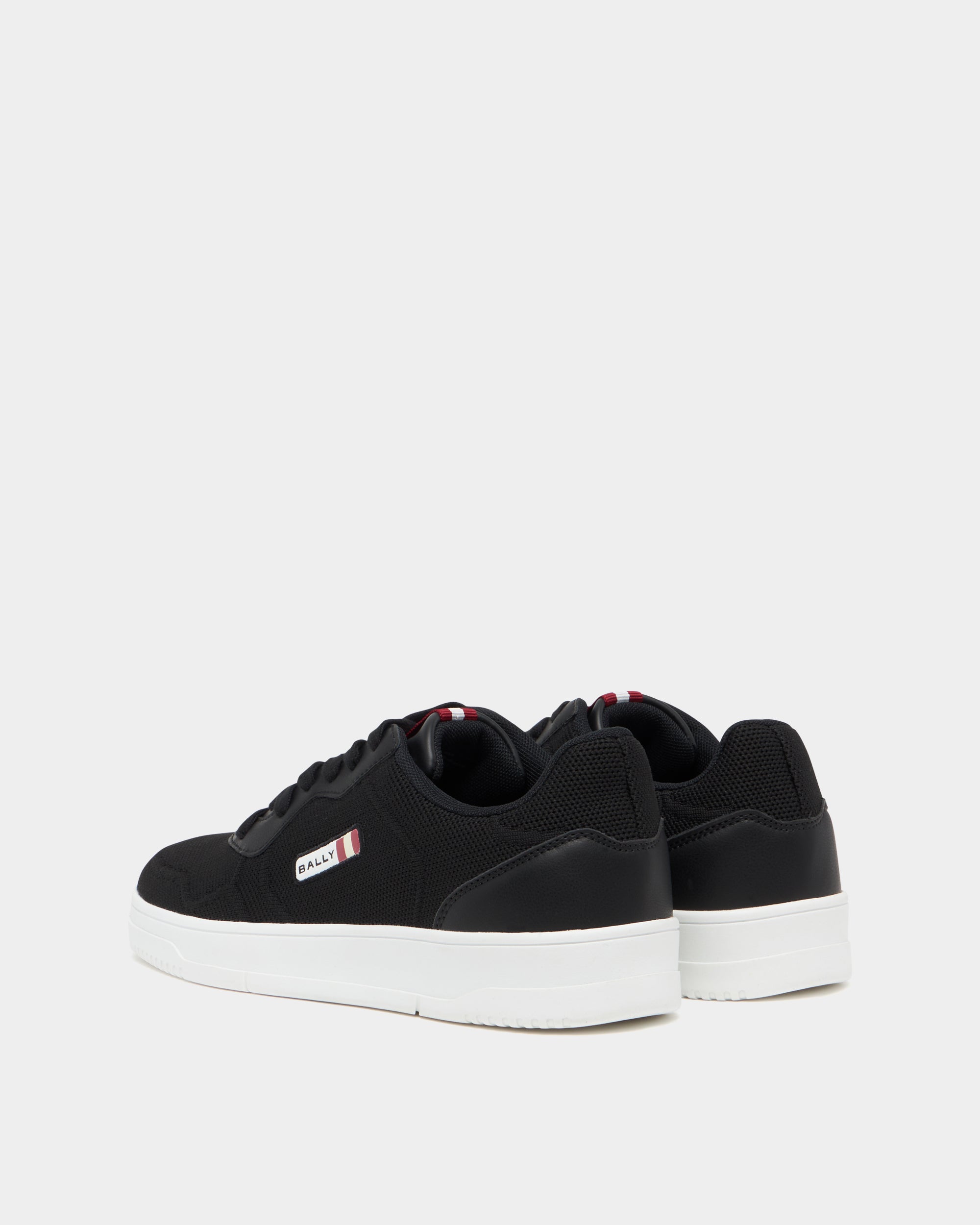 Bally Jasper Sneakers in Black Calf Leather-in-Black-3-Bally Outlet