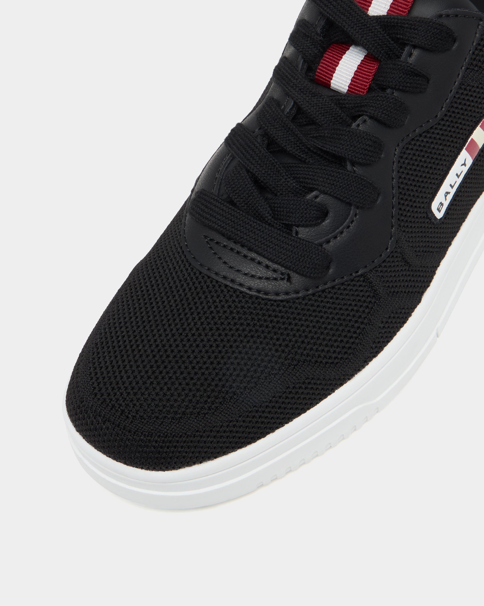 Bally Jasper Sneakers in Black Calf Leather-in-Black-5-Bally Outlet