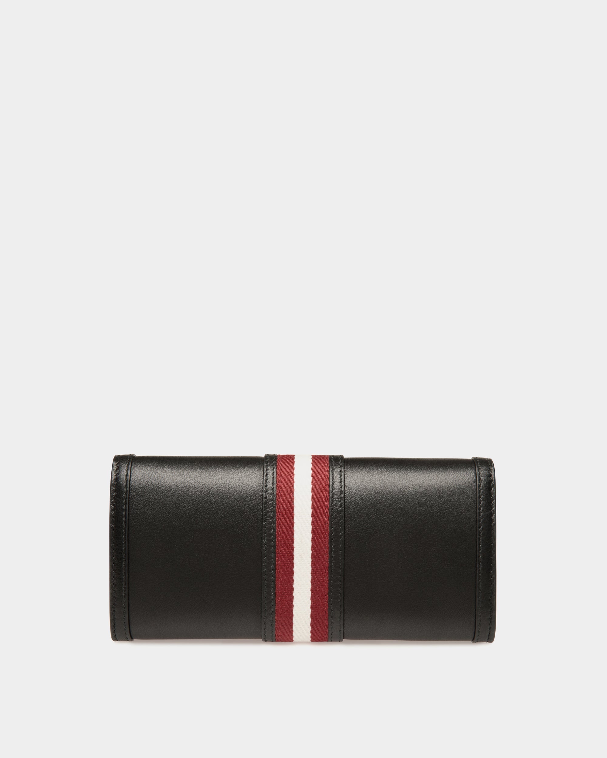 Code Long Wallet in Black Leather-6310462-(2)-Bally Indonesia.