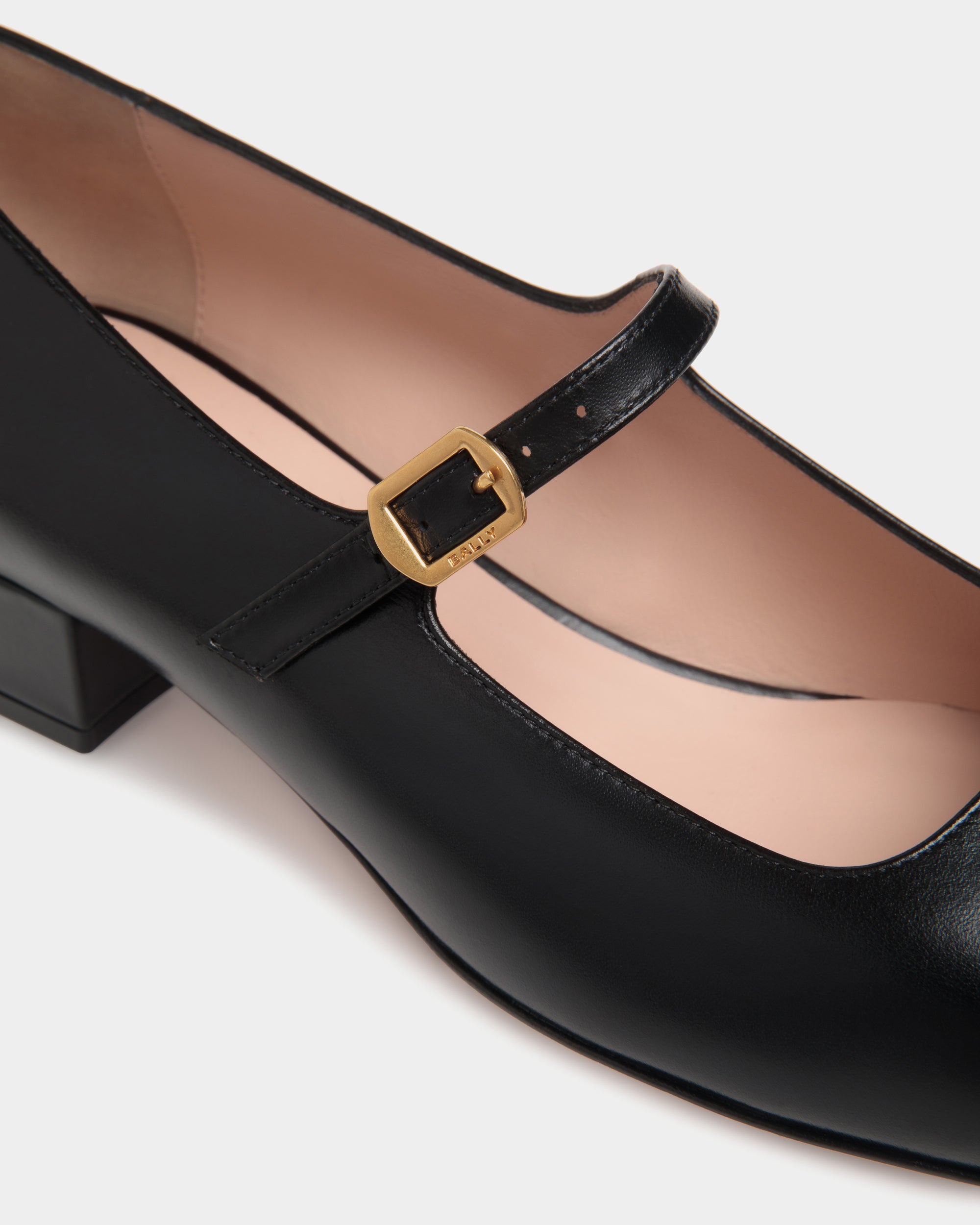 Bally Ballyrina Pump Leather Heels-in-Black-5-Bally Outlet