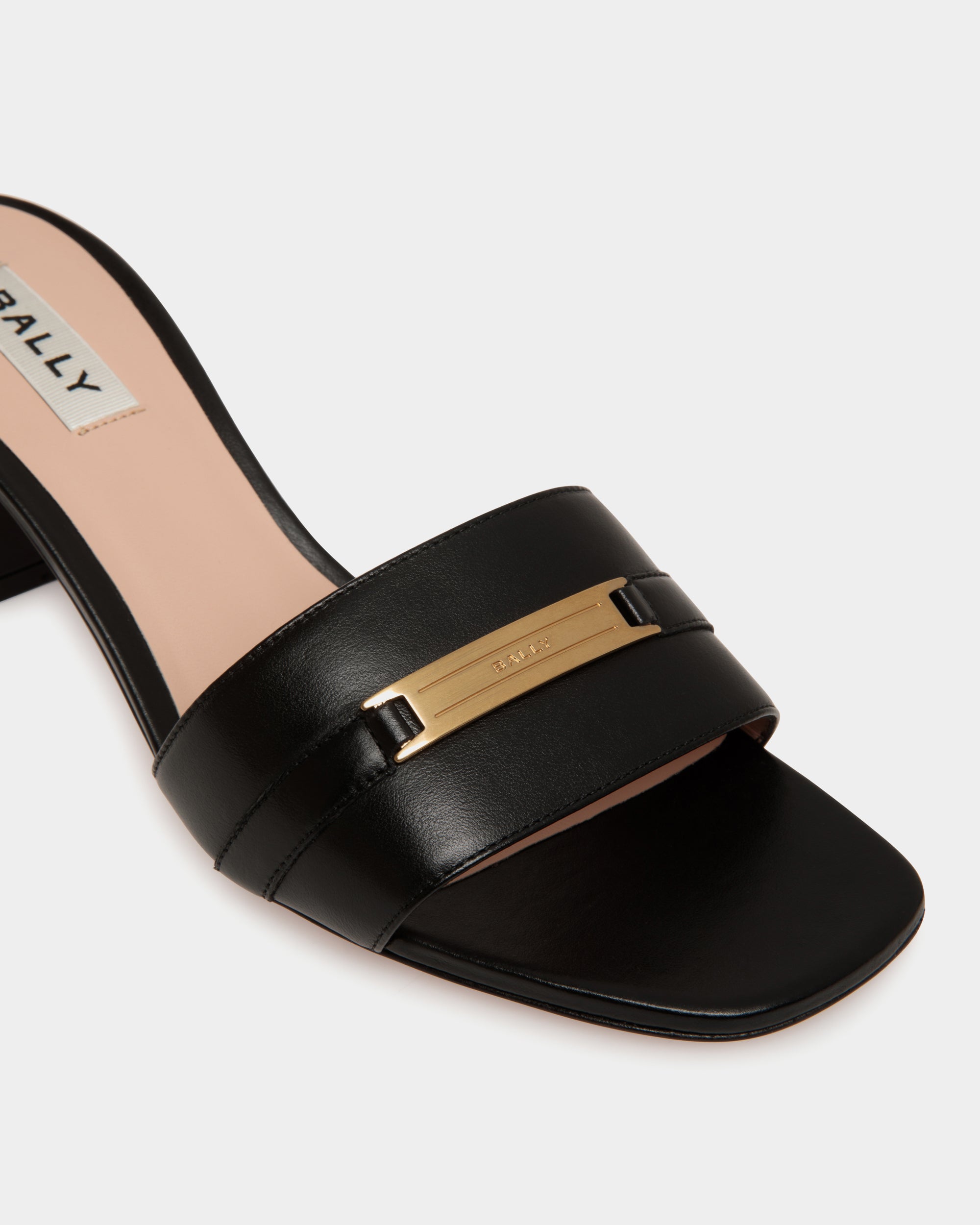 Bally Deco Sandal in Leather-in-Brown-5-Bally Outlet