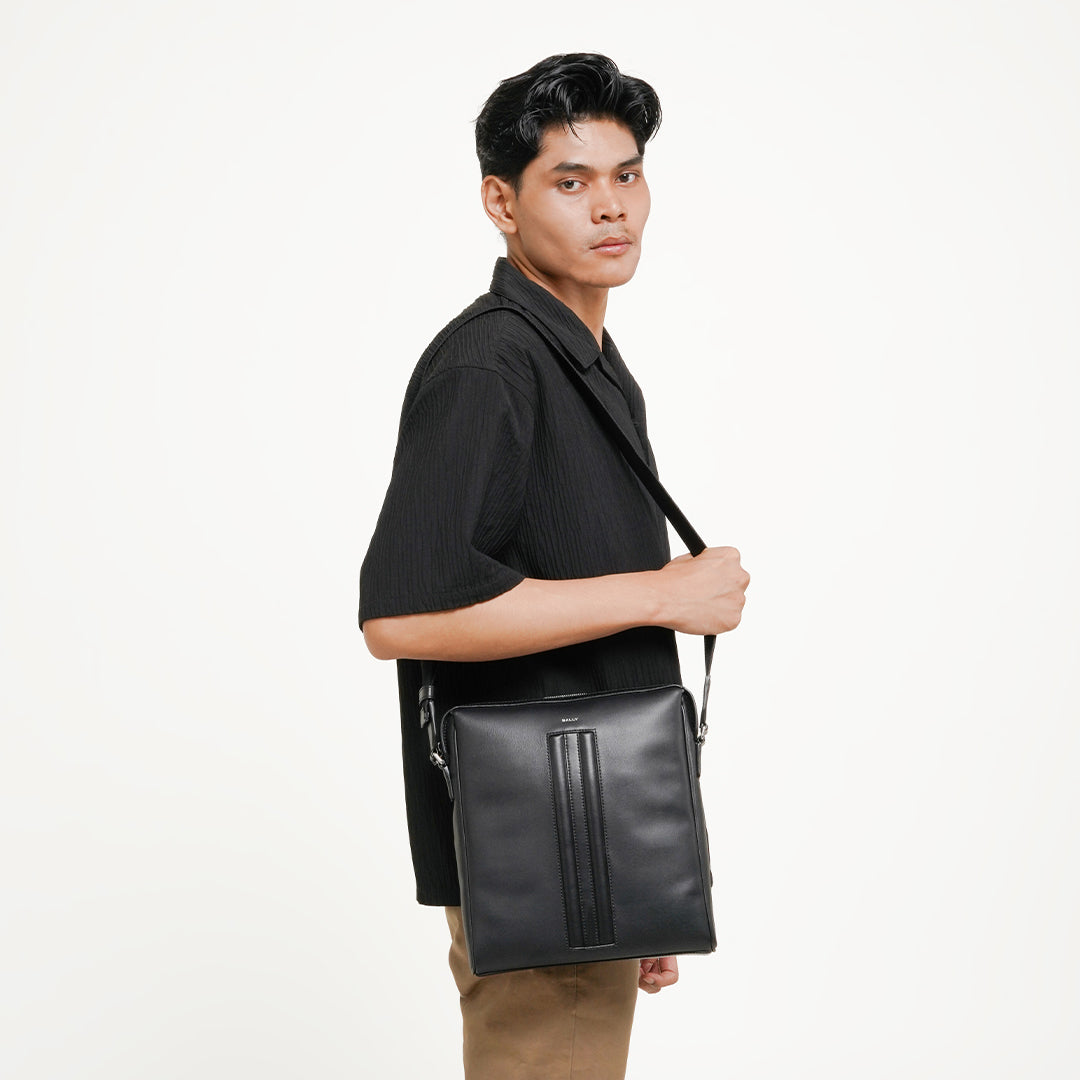 Bally Mythos Crossbody Bag in Leather-in-Black-6-Bally Outlet